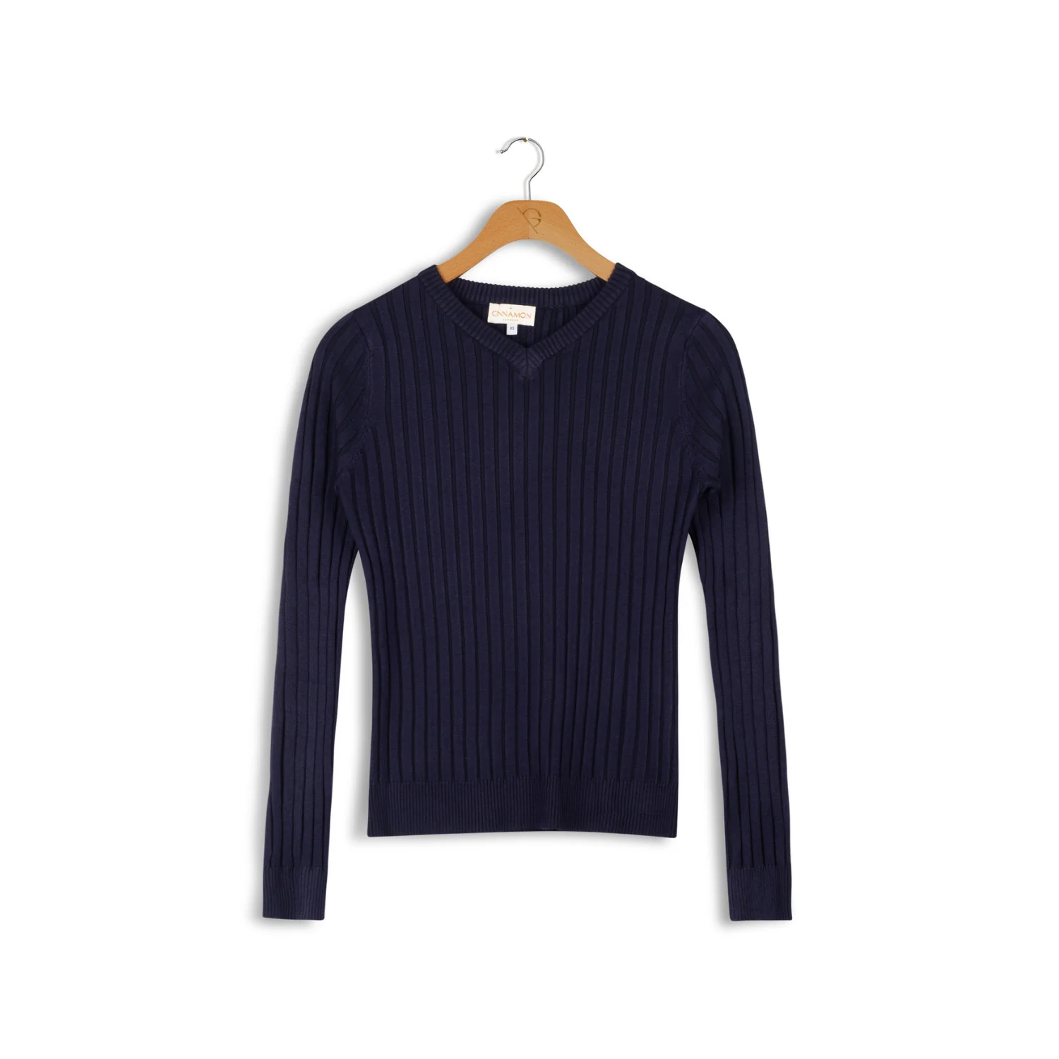 cinnnamon basic vneck top - Image 4