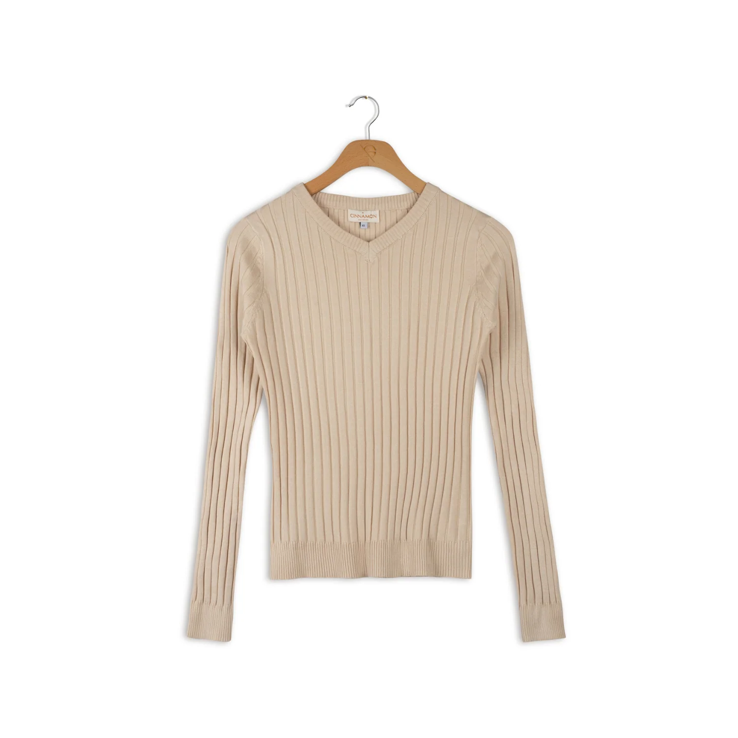 cinnnamon basic vneck top - Image 5