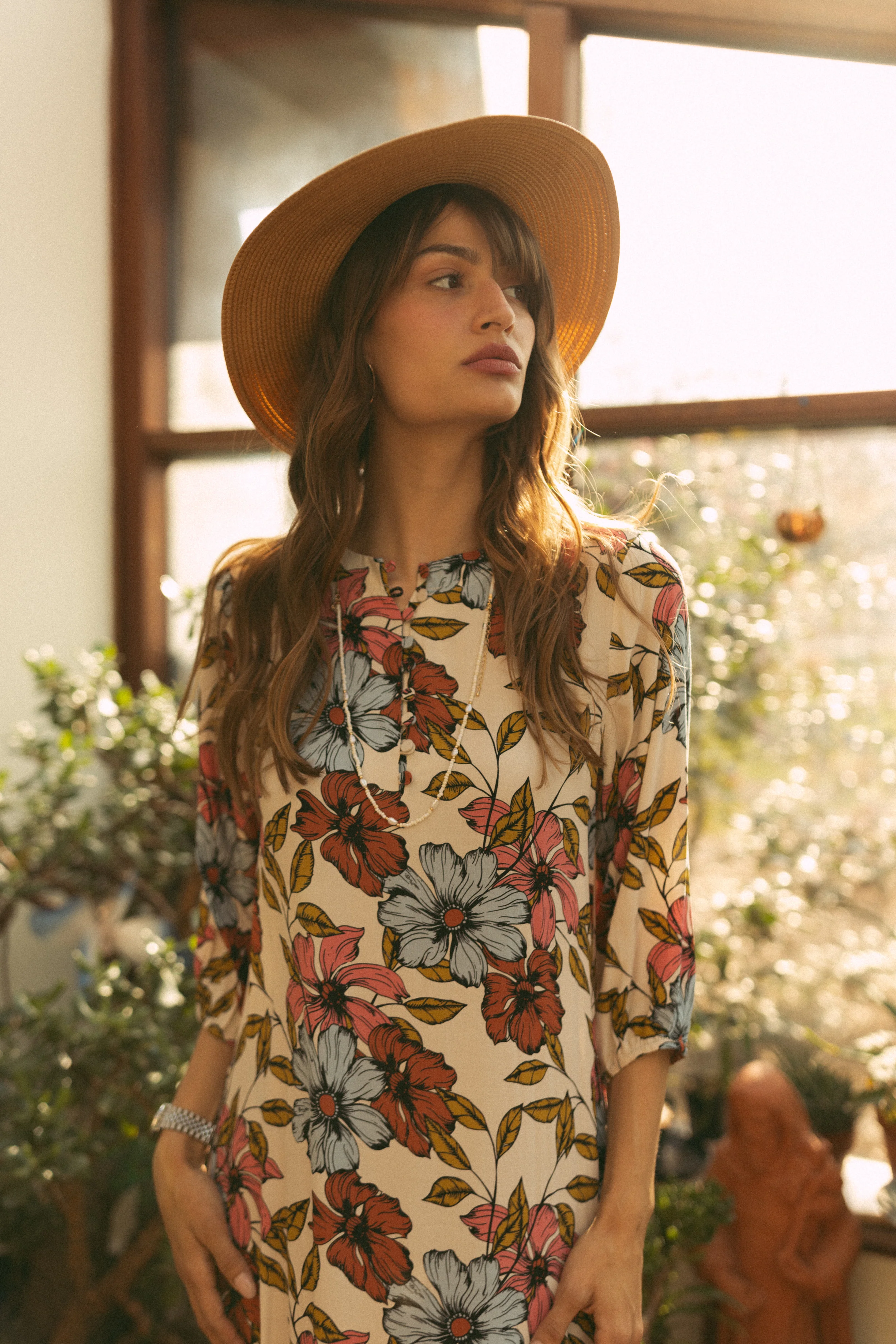 ofd packet front full maxi dress - Image 3