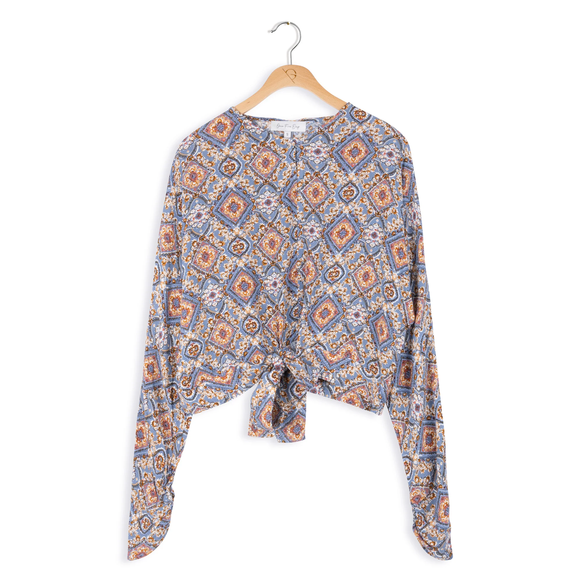 ofd vneck ruched top - Image 3