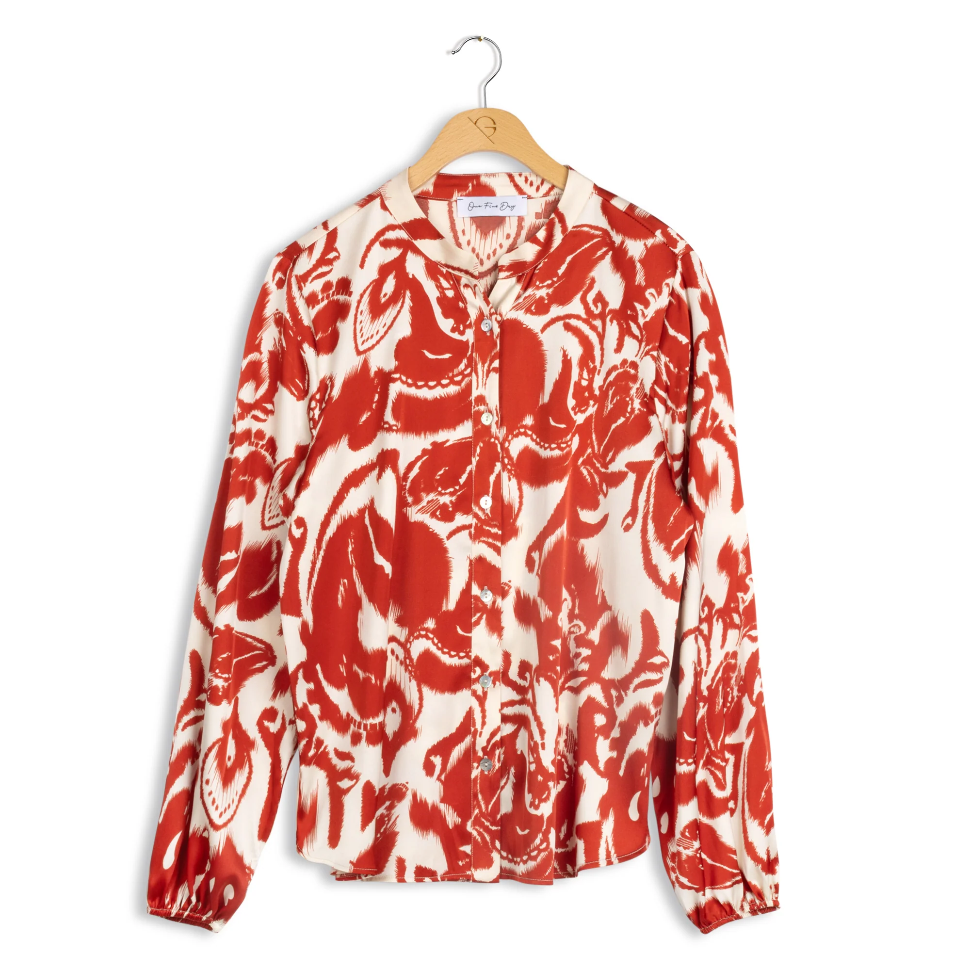 OFD stand collar shirt - Image 4