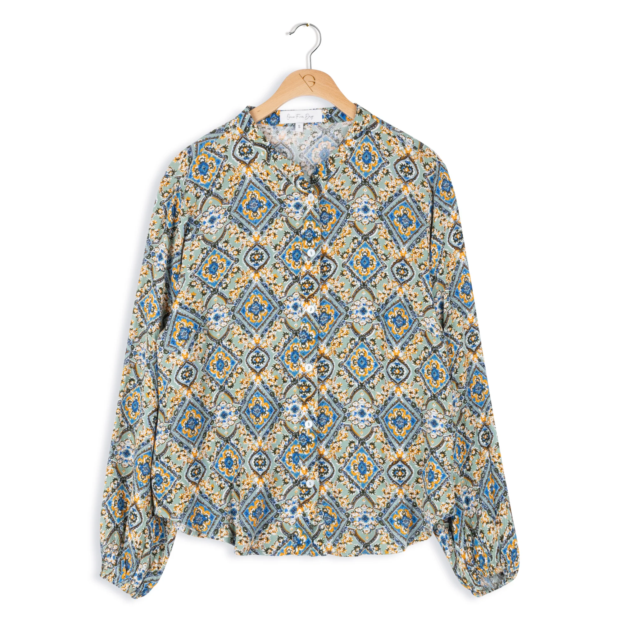 ofd stand collar shirt - Image 3