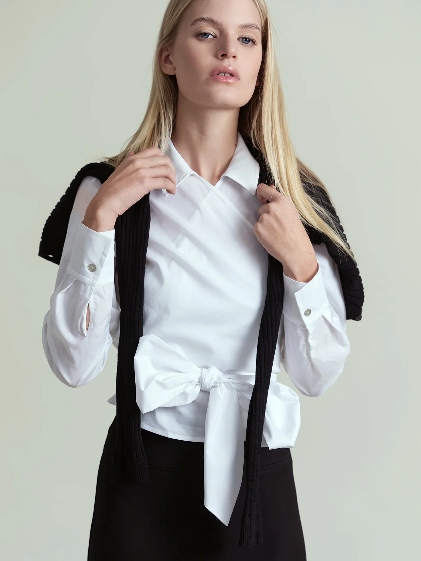 element side wrap shirt - Image 3