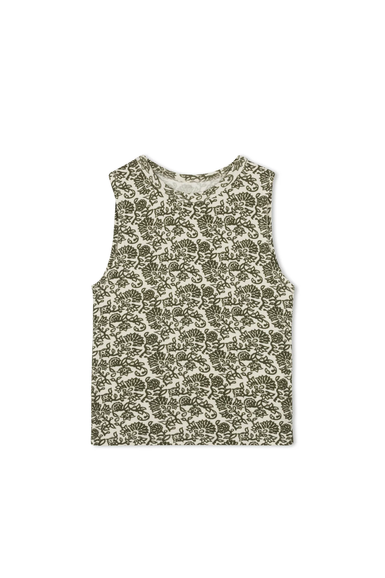 Point Crew Neck Crop Tank - Image 10