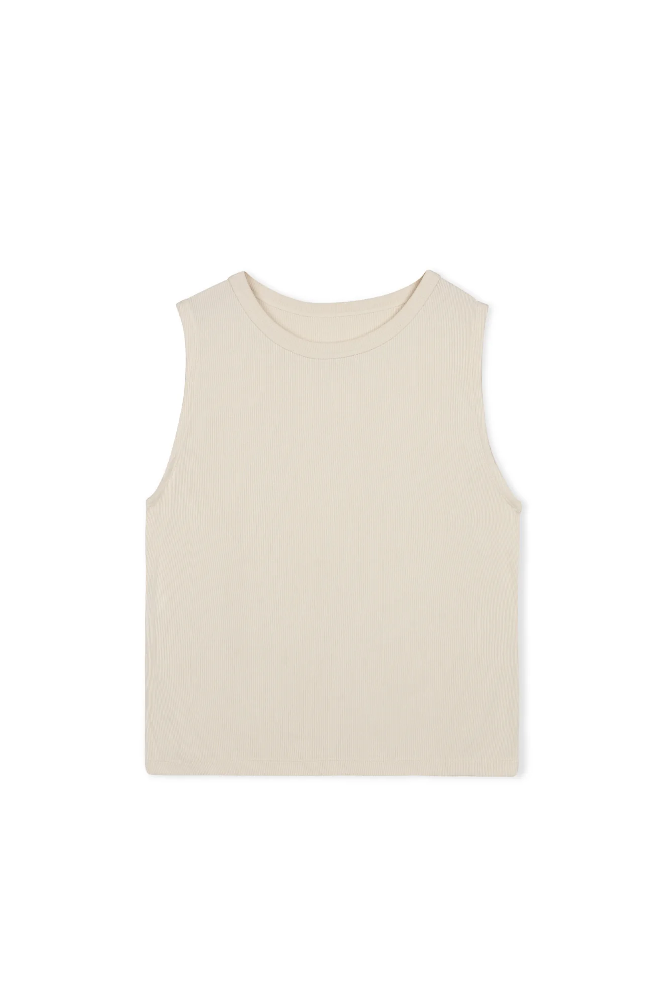 Point Crew Neck Crop Tank - Image 3