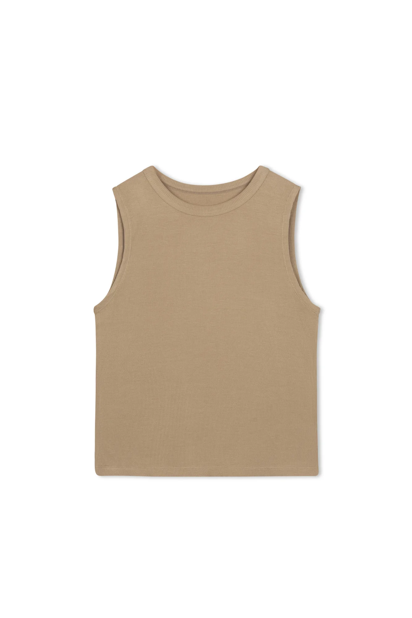 Point Crew Neck Crop Tank - Image 4