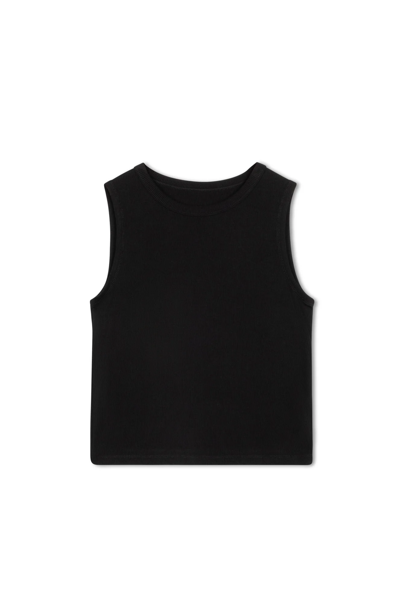 Point Crew Neck Crop Tank - Image 5