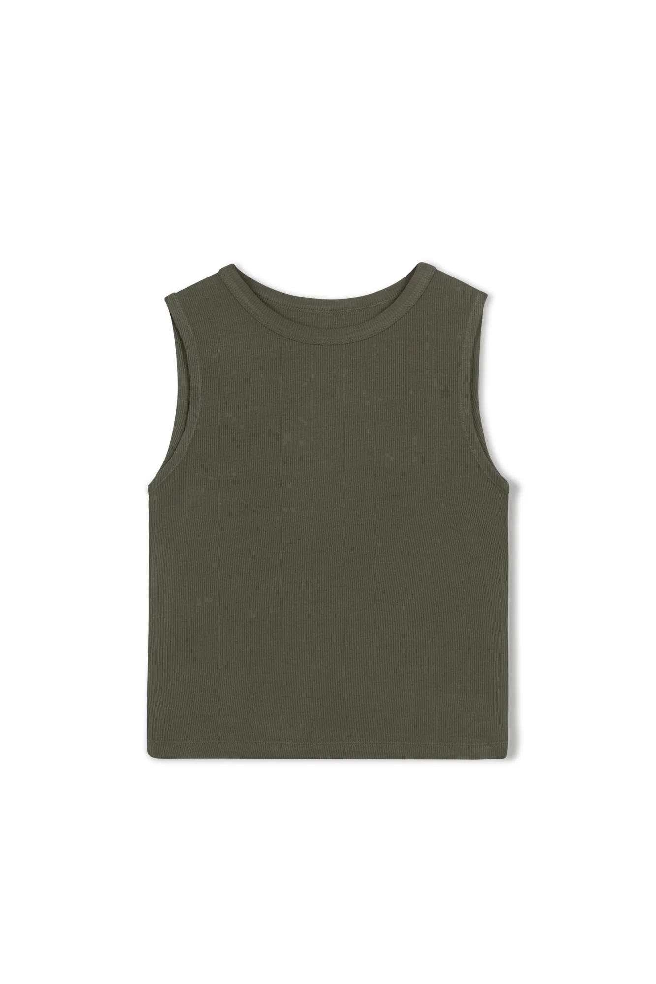 Point Crew Neck Crop Tank - Image 7