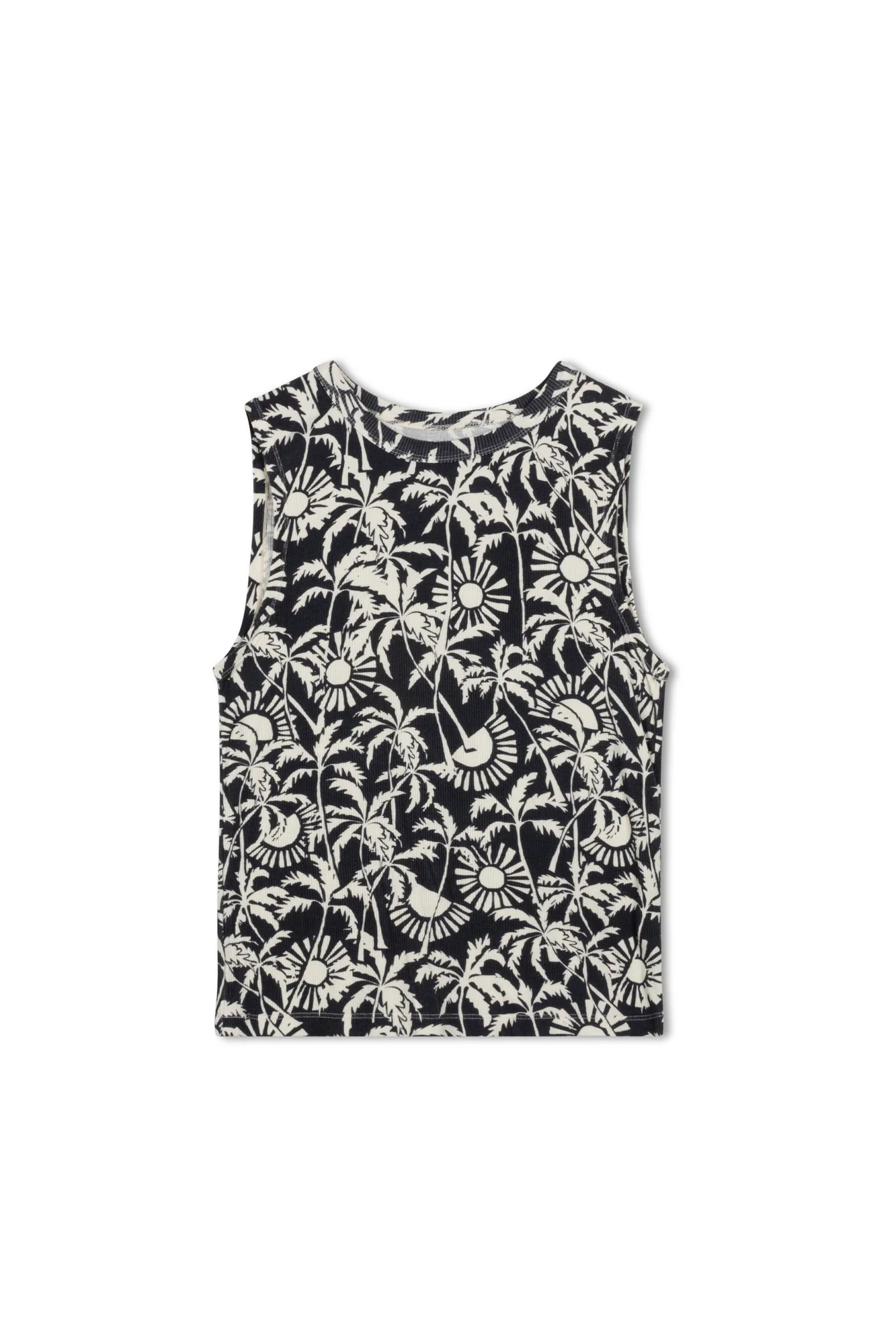 Point Crew Neck Crop Tank - Image 9