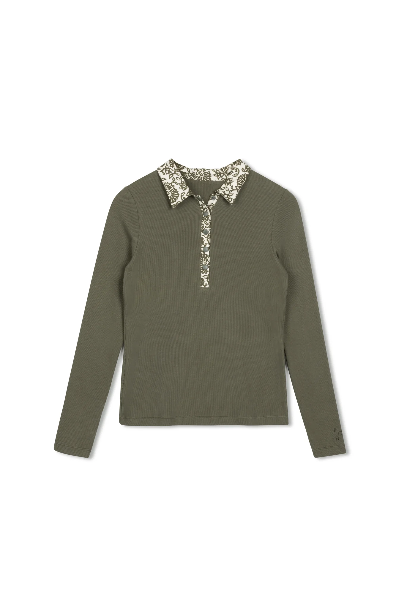 Point Detailed Polo Tee - Image 6