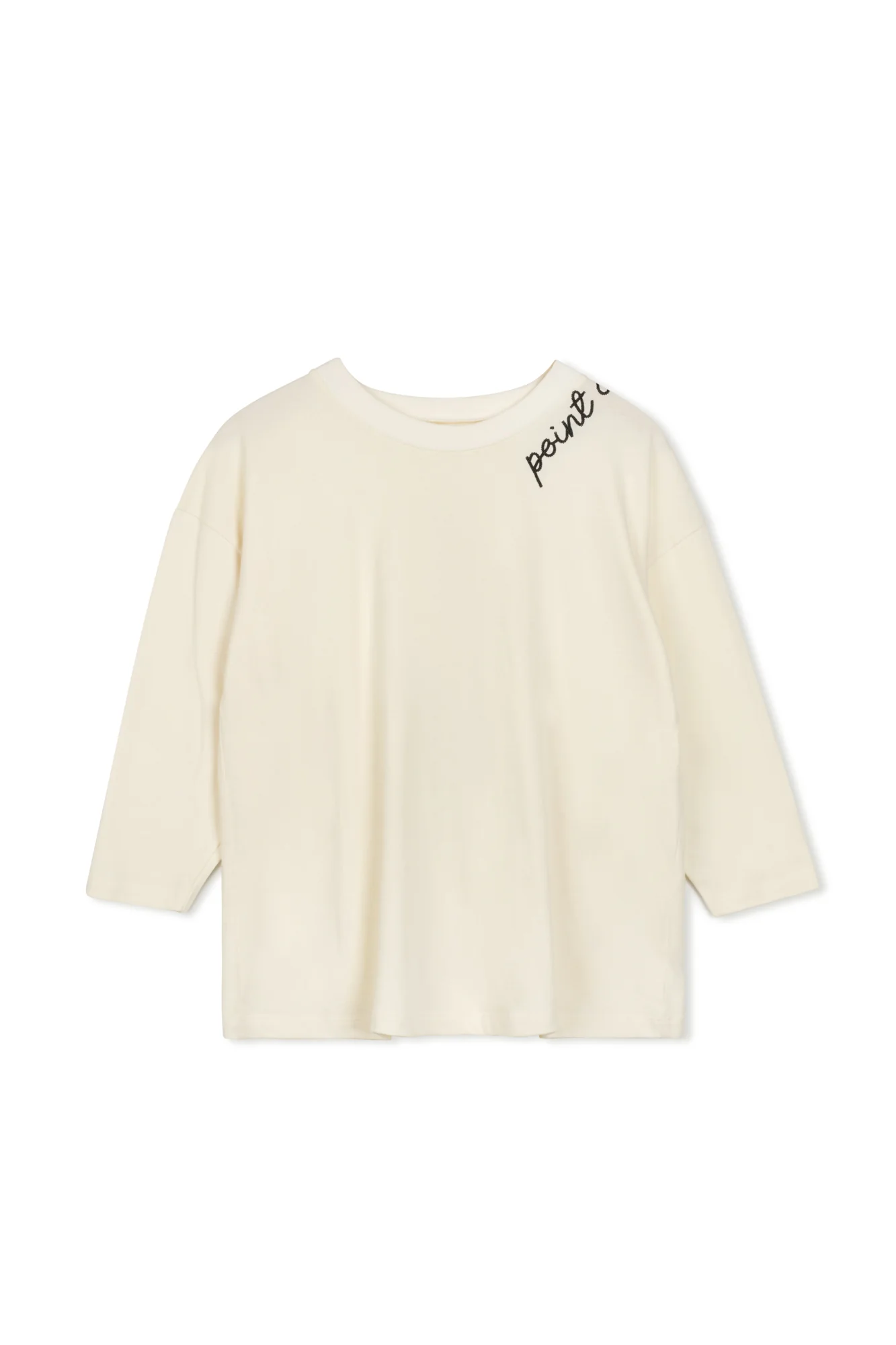 Point Embroidered Tee - Image 3