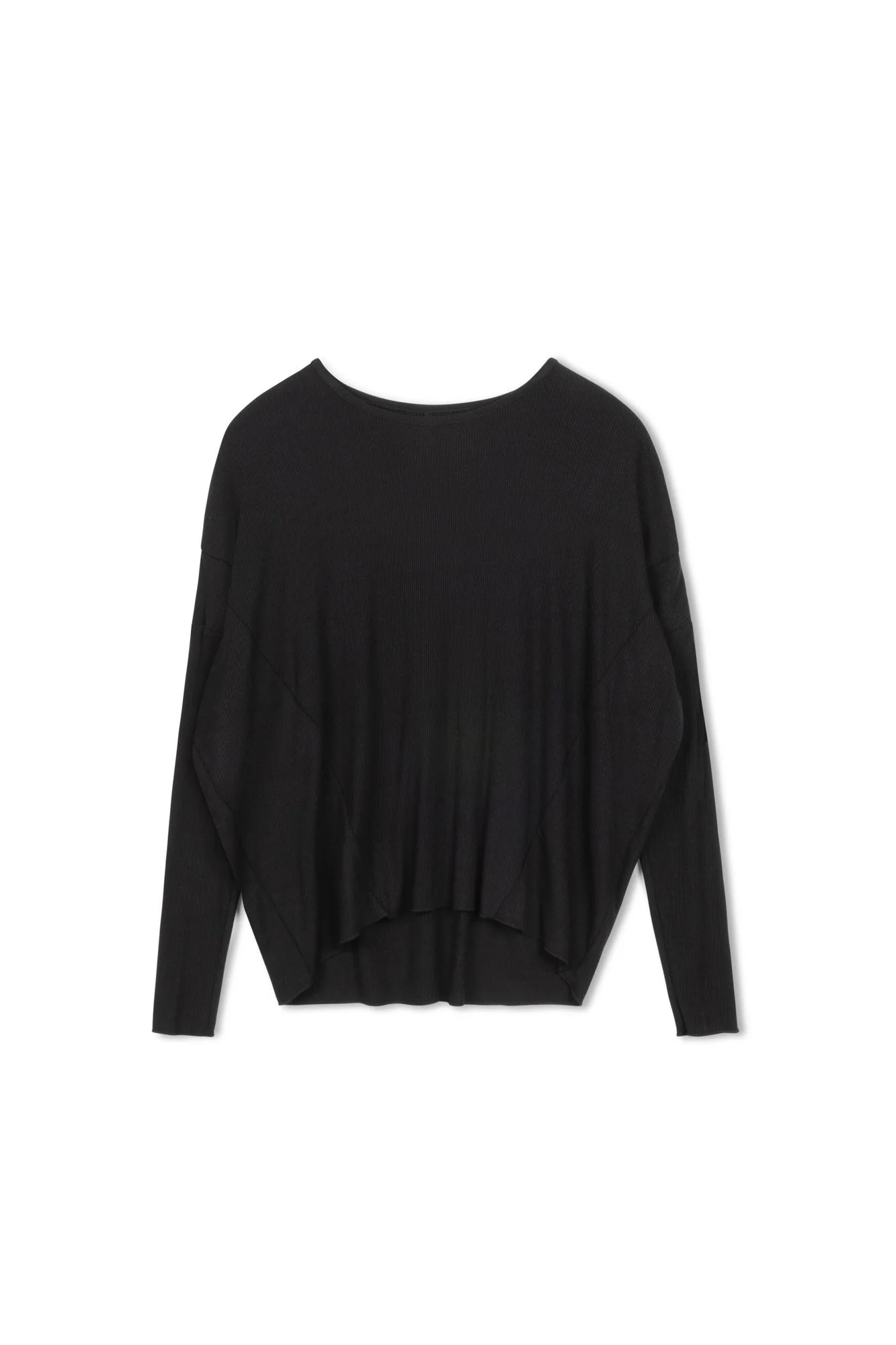 Point Long Sleeve Dolman Top - Image 3