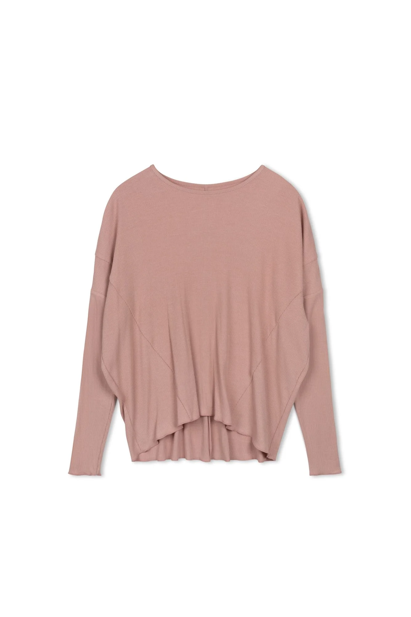 Point Long Sleeve Dolman Top - Image 6