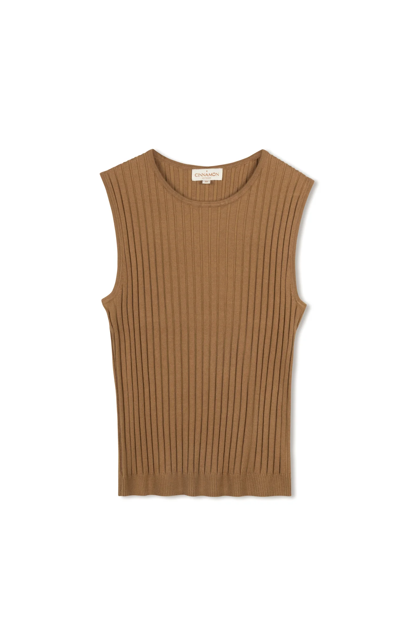 Cinnamon Basic Crewneck Tank - Image 3