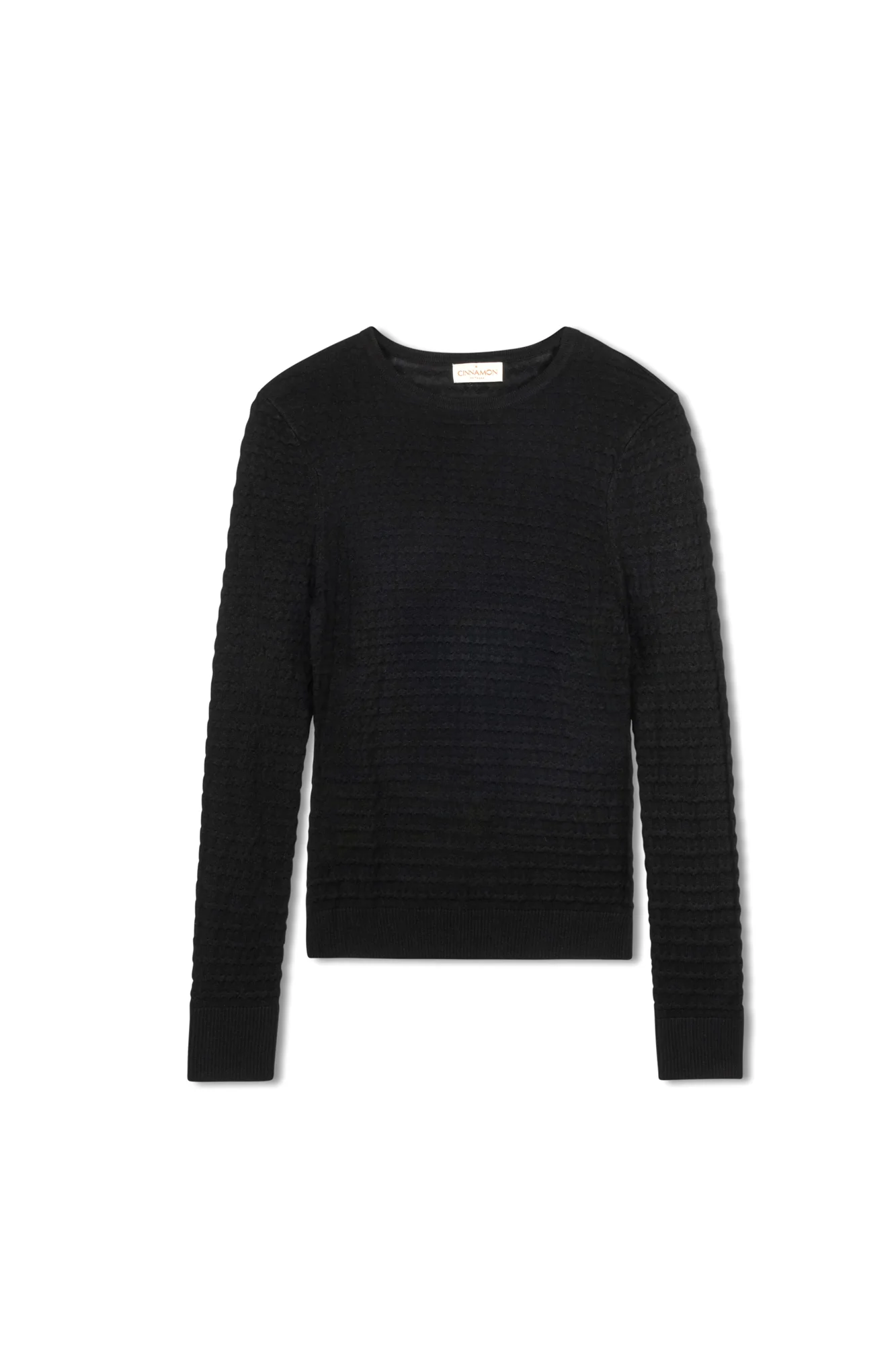 Cinnamon Bubble Knit Classic Crew - Image 4