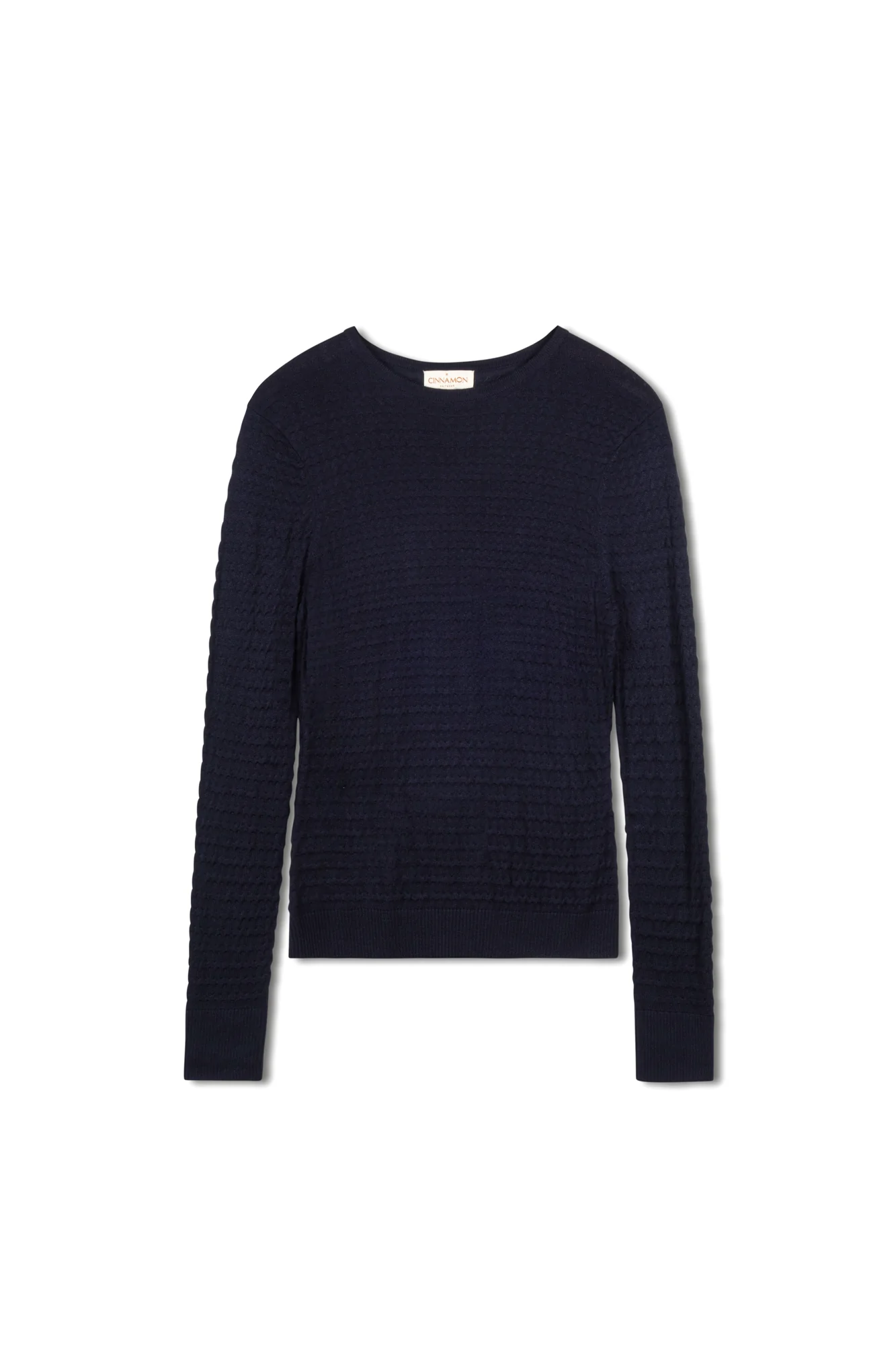 Cinnamon Bubble Knit Classic Crew - Image 7