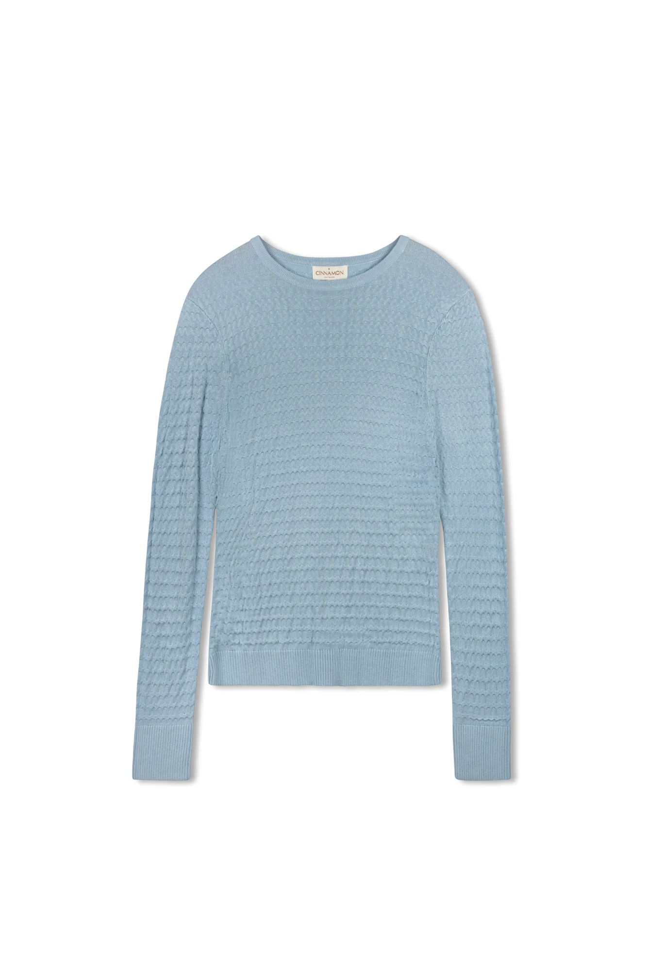 Cinnamon Bubble Knit Classic Crew - Image 8