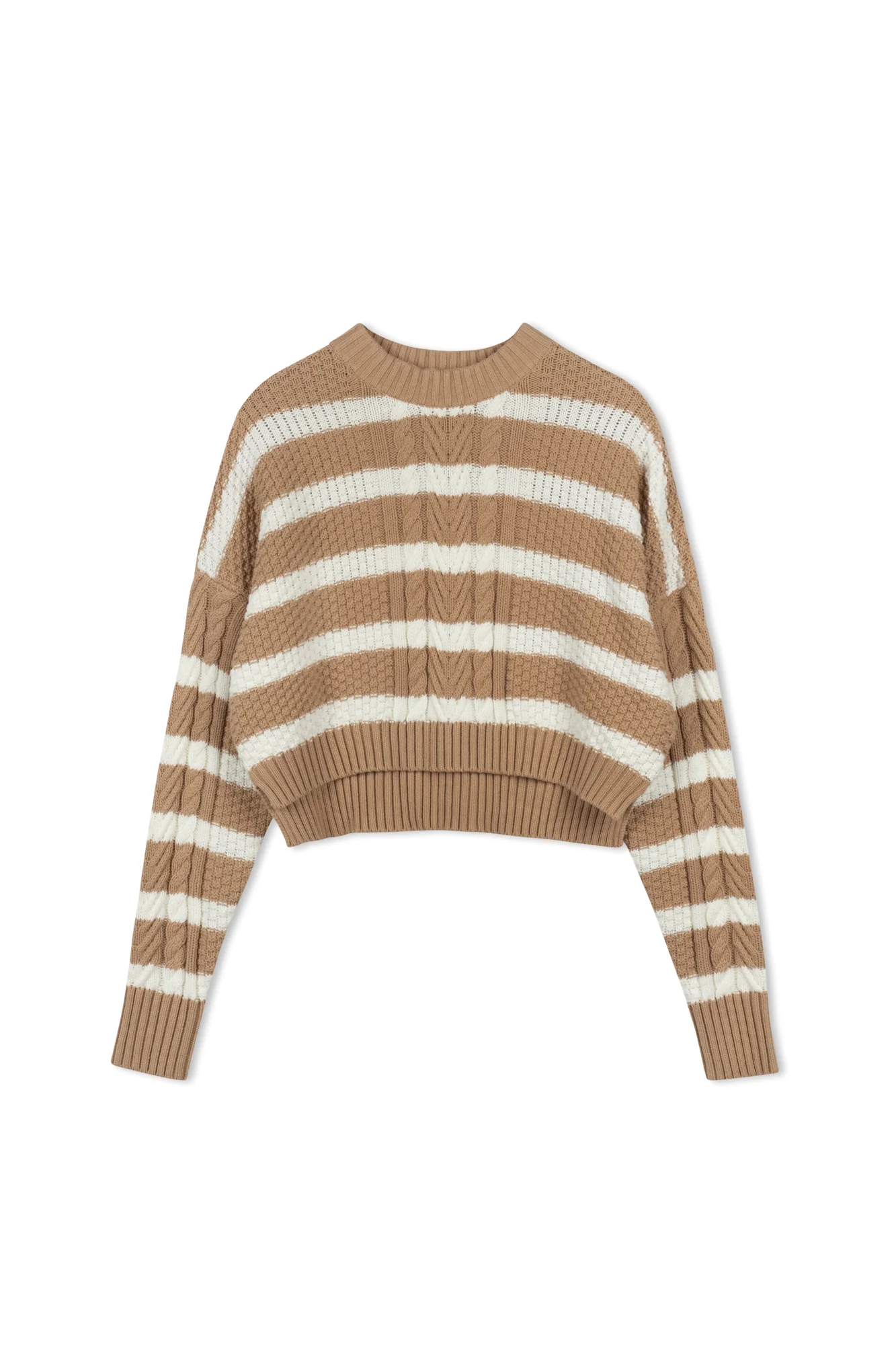 Km cable striped sailor sweater - Image 5