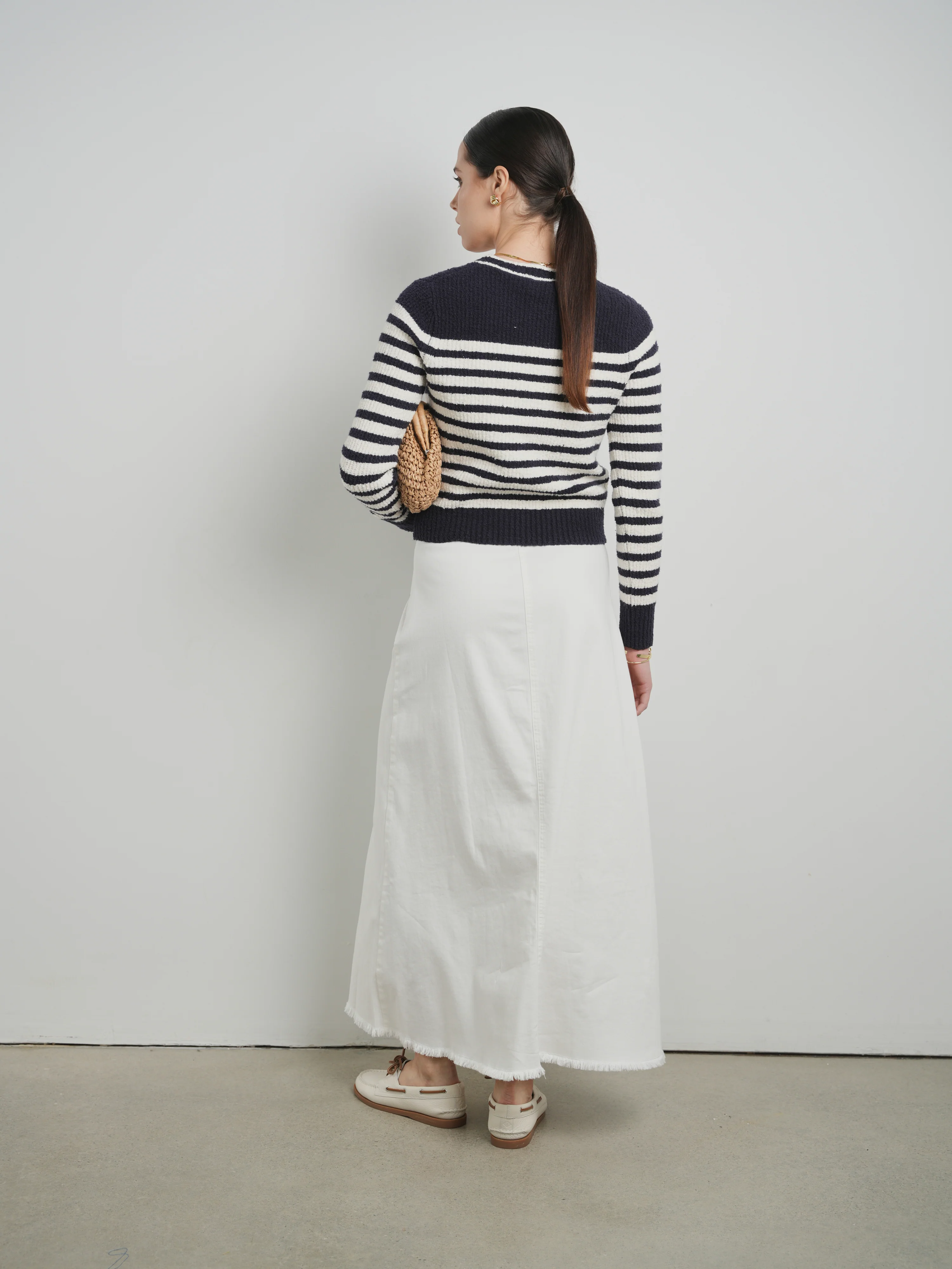 Hd Aline Skirt W/ Fringe Hem - Image 4