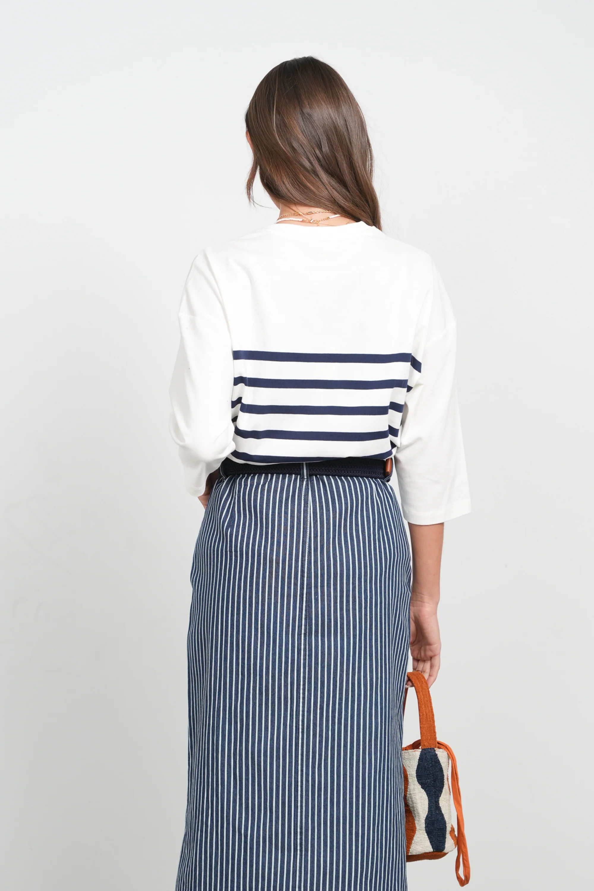 POINT JERSEY STRIPE TEE - Image 4