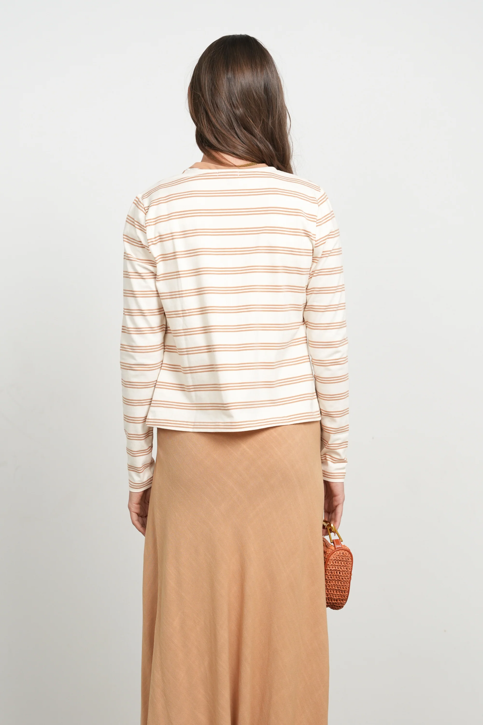 POINT STRIPE TEE CARDI - Image 3