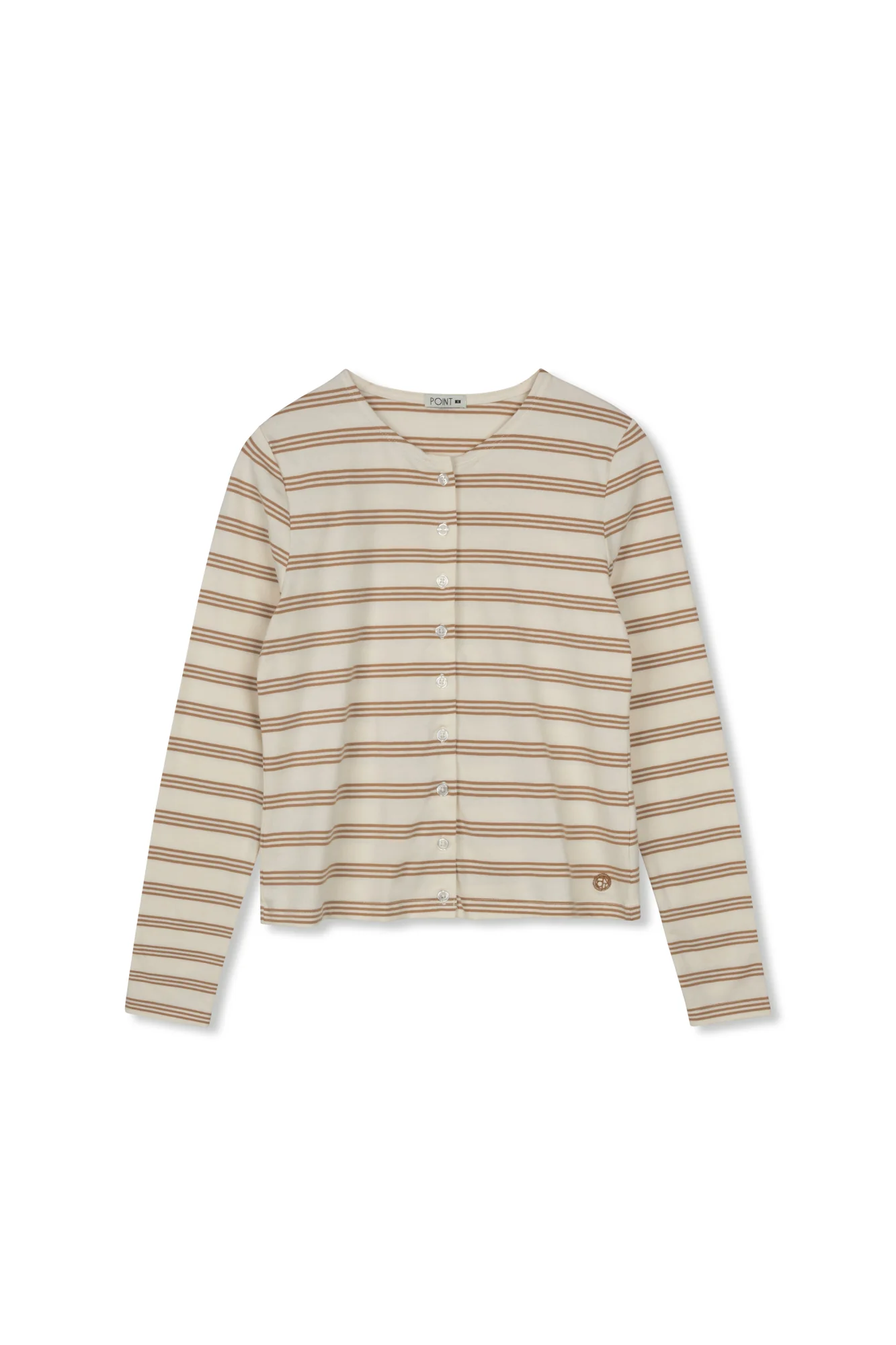 POINT STRIPE TEE CARDI - Image 4