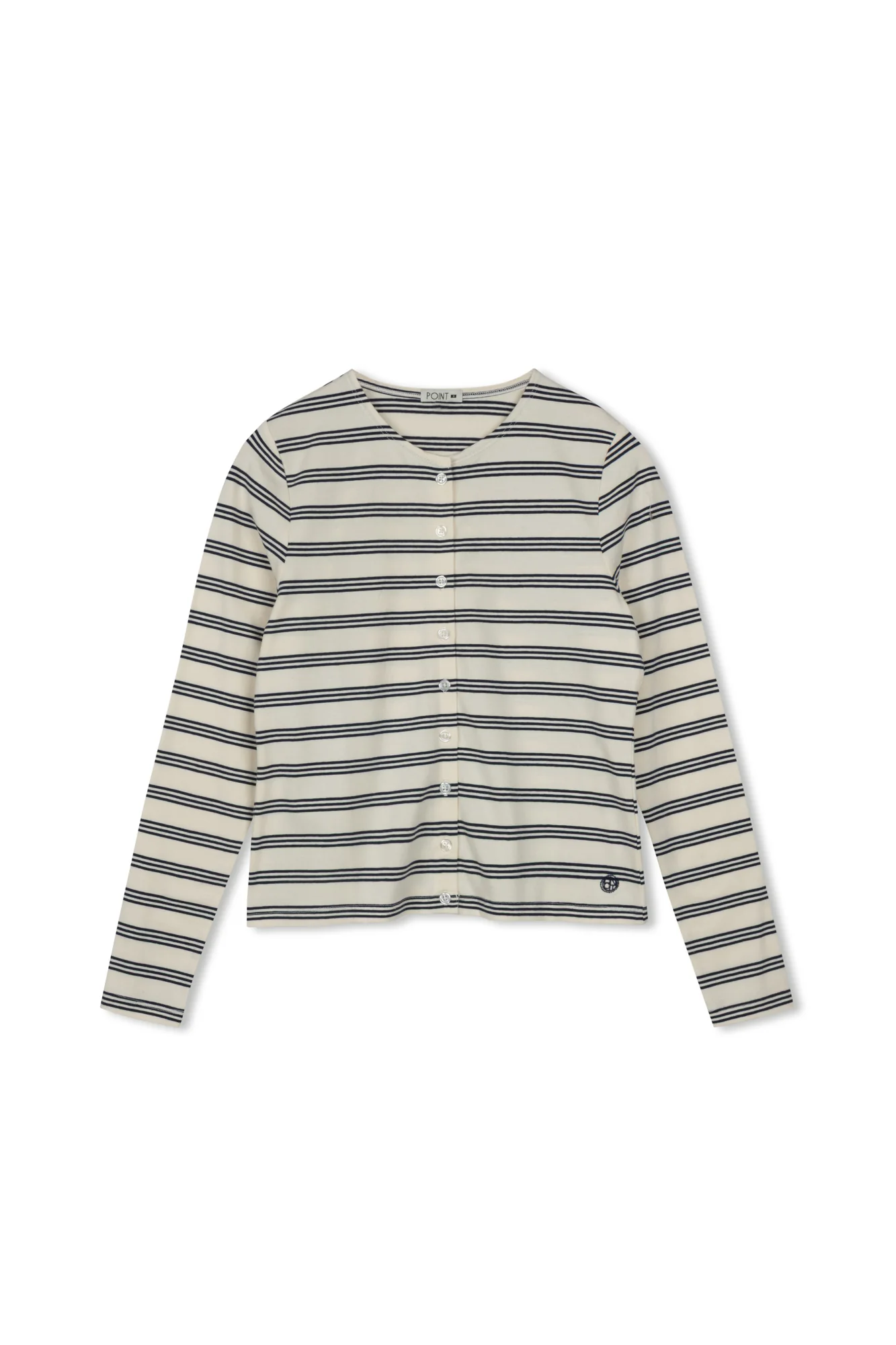 POINT STRIPE TEE CARDI - Image 6