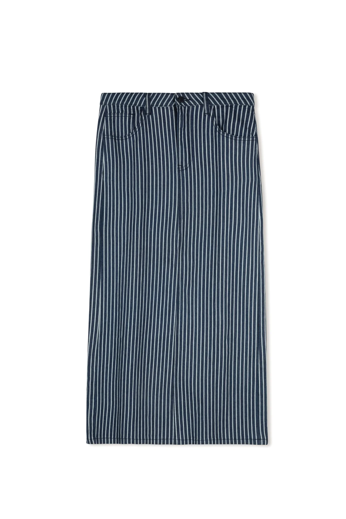 POINT X HD STRIPED MAXI SKIRT - Image 4