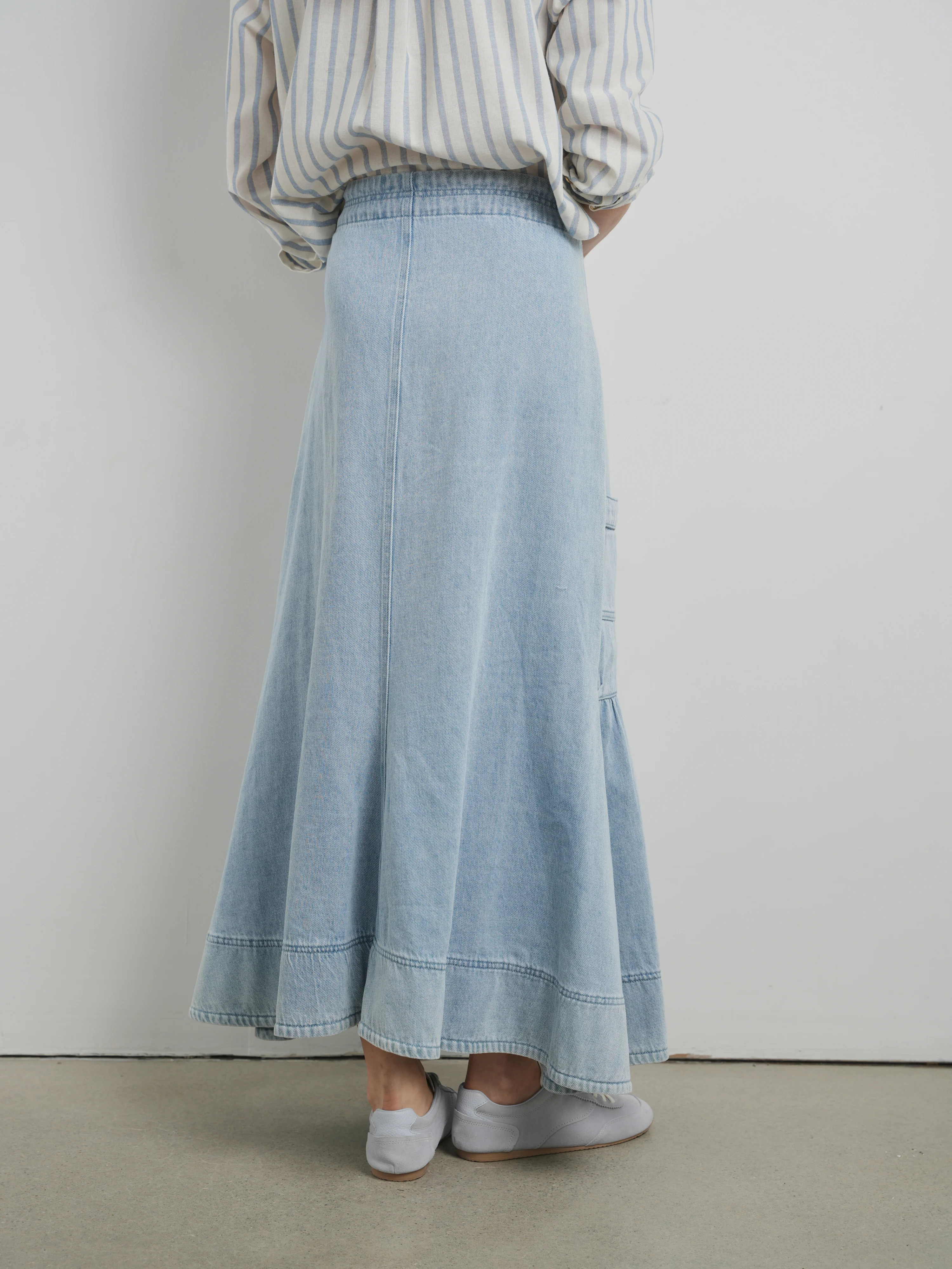 Hd Utility Aline Maxi Skirt - Image 3
