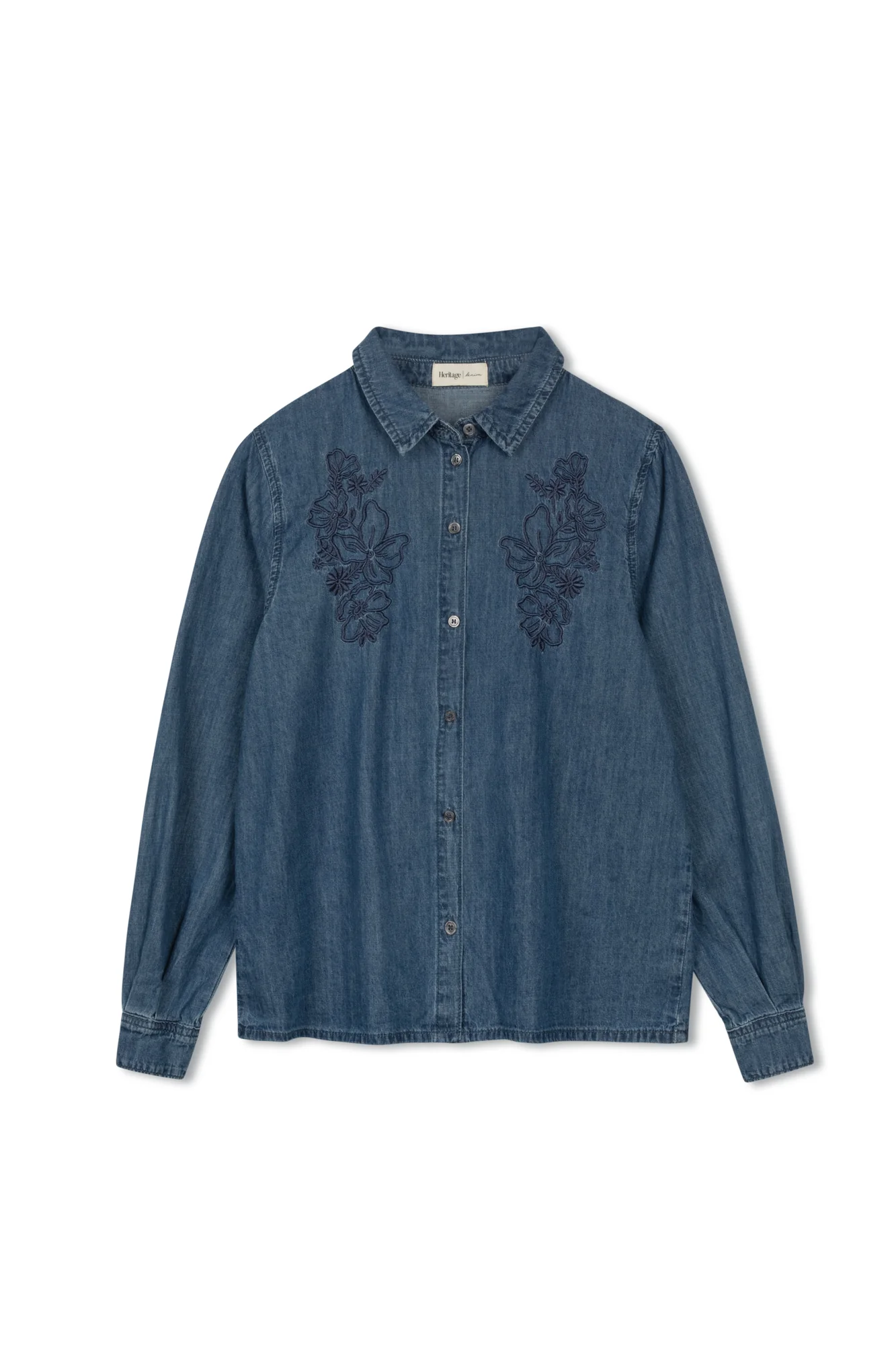 Hd Floral Embroidery Shirt - Image 5