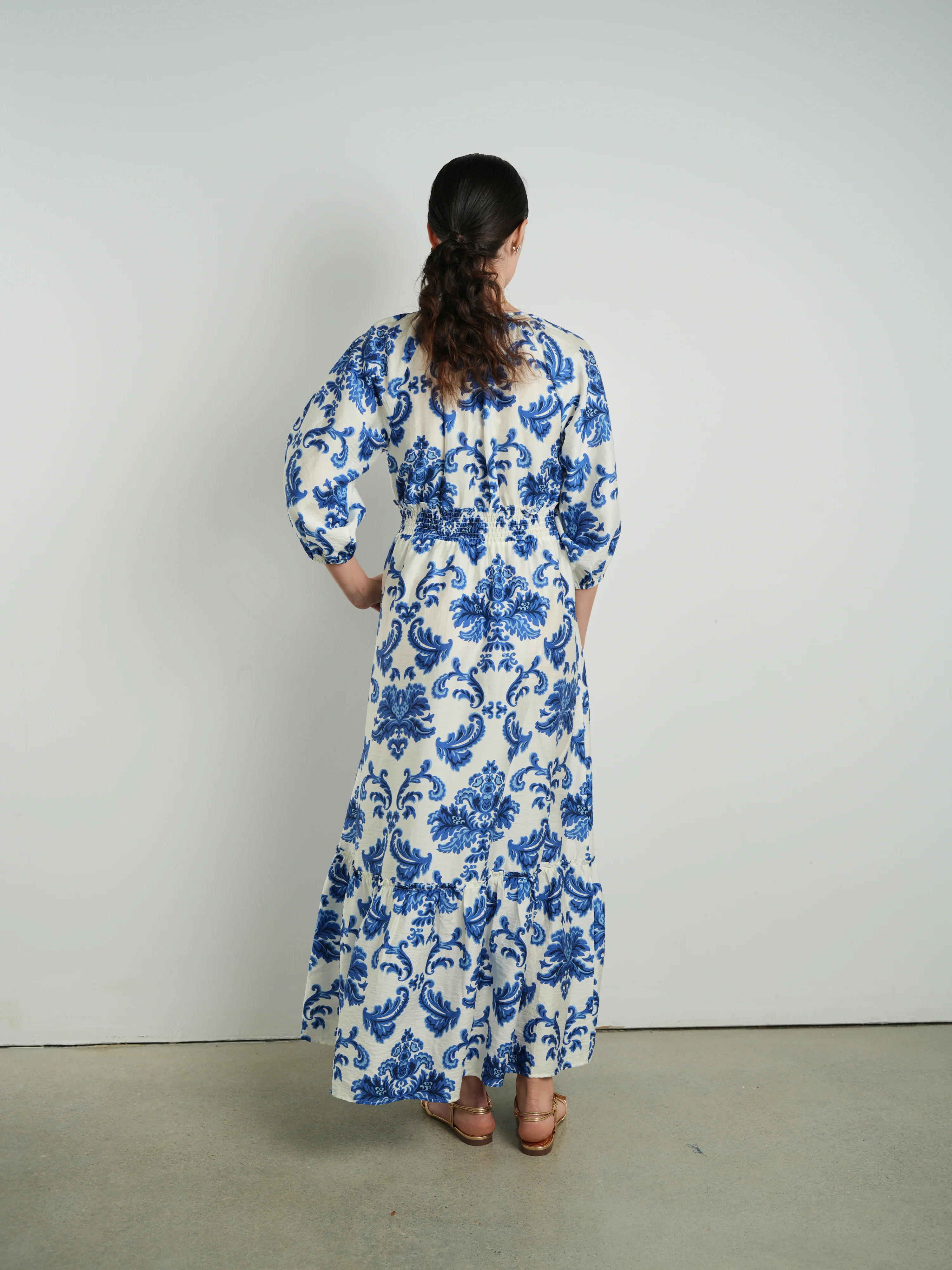 Cleo Printed Maxi Dress - Image 3