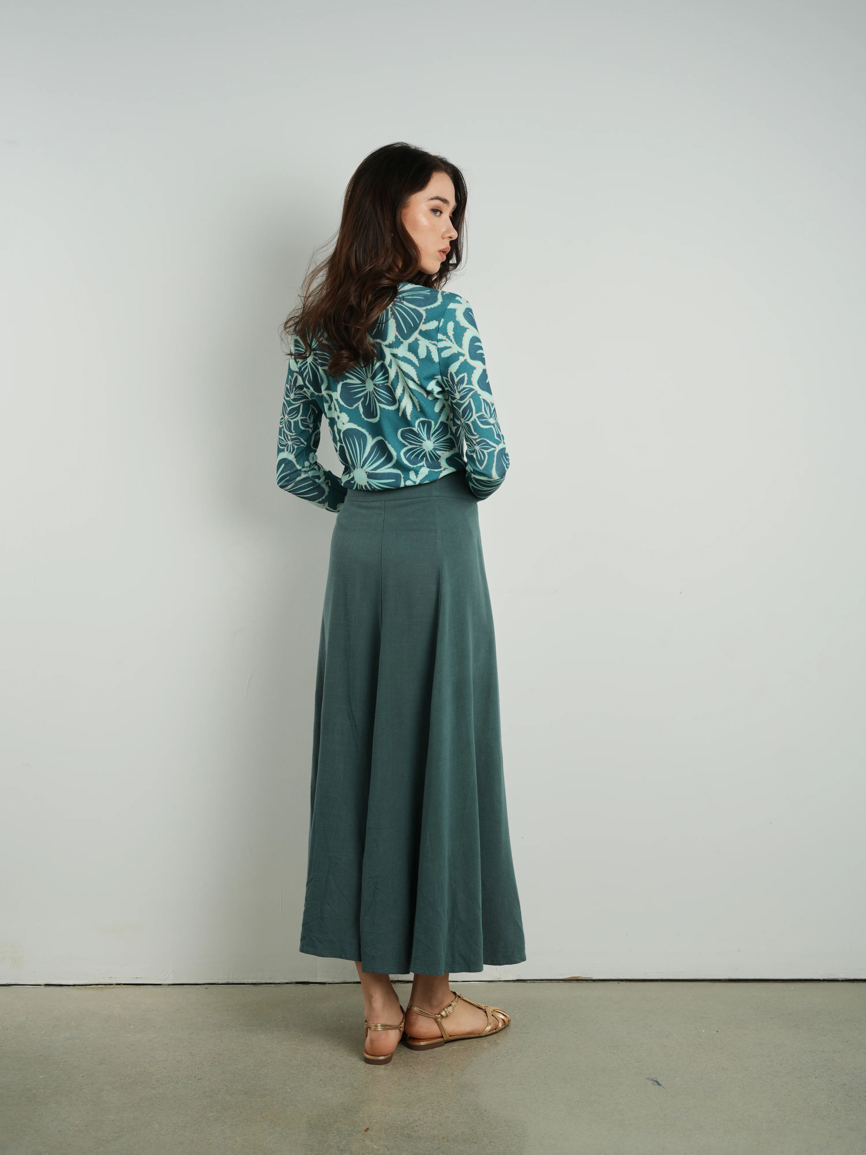 Cleo Mesh Long Sleeve Top - Image 4