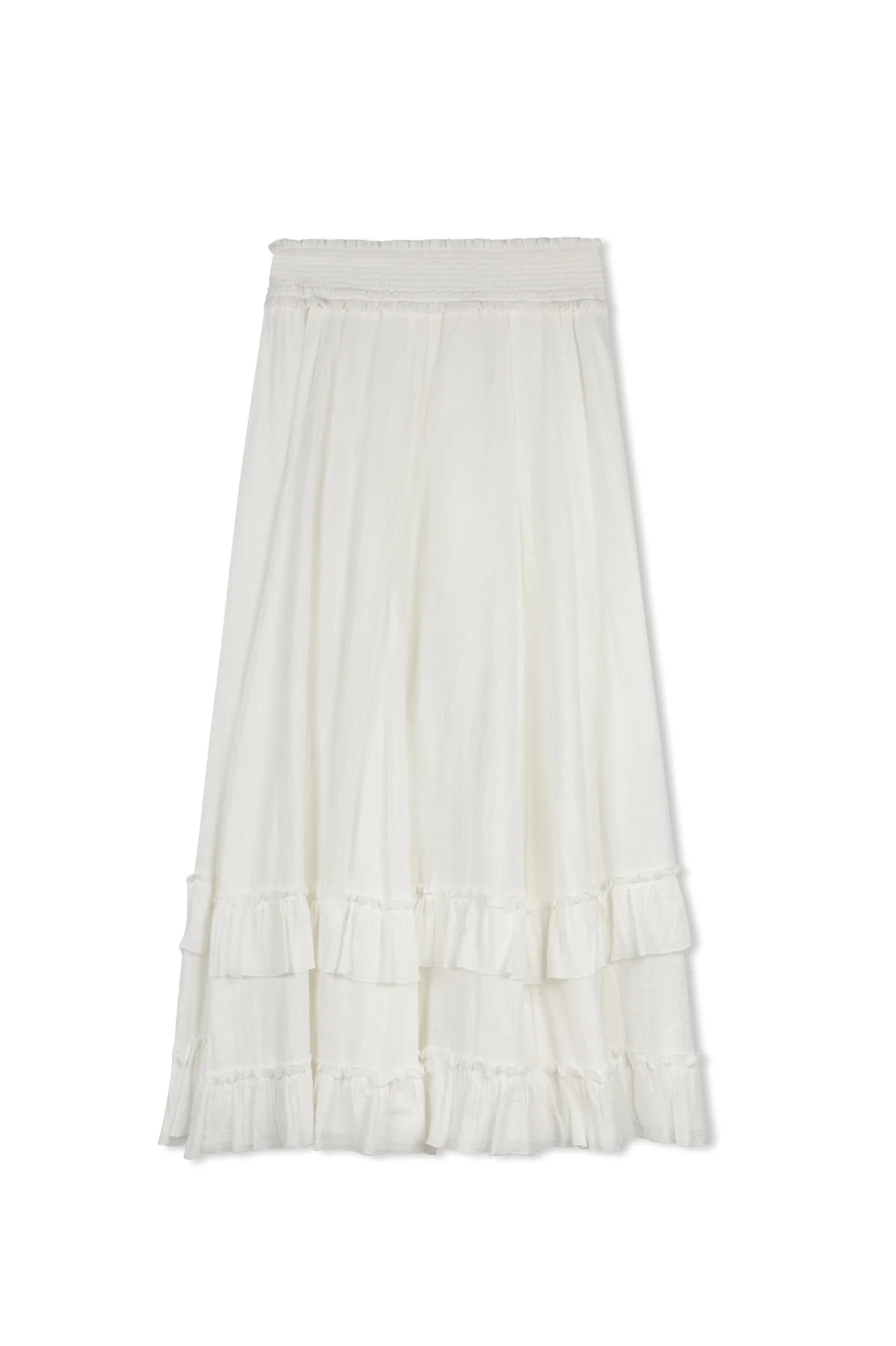 Cleo Tiered Ruffle Maxi Skirt - Image 4