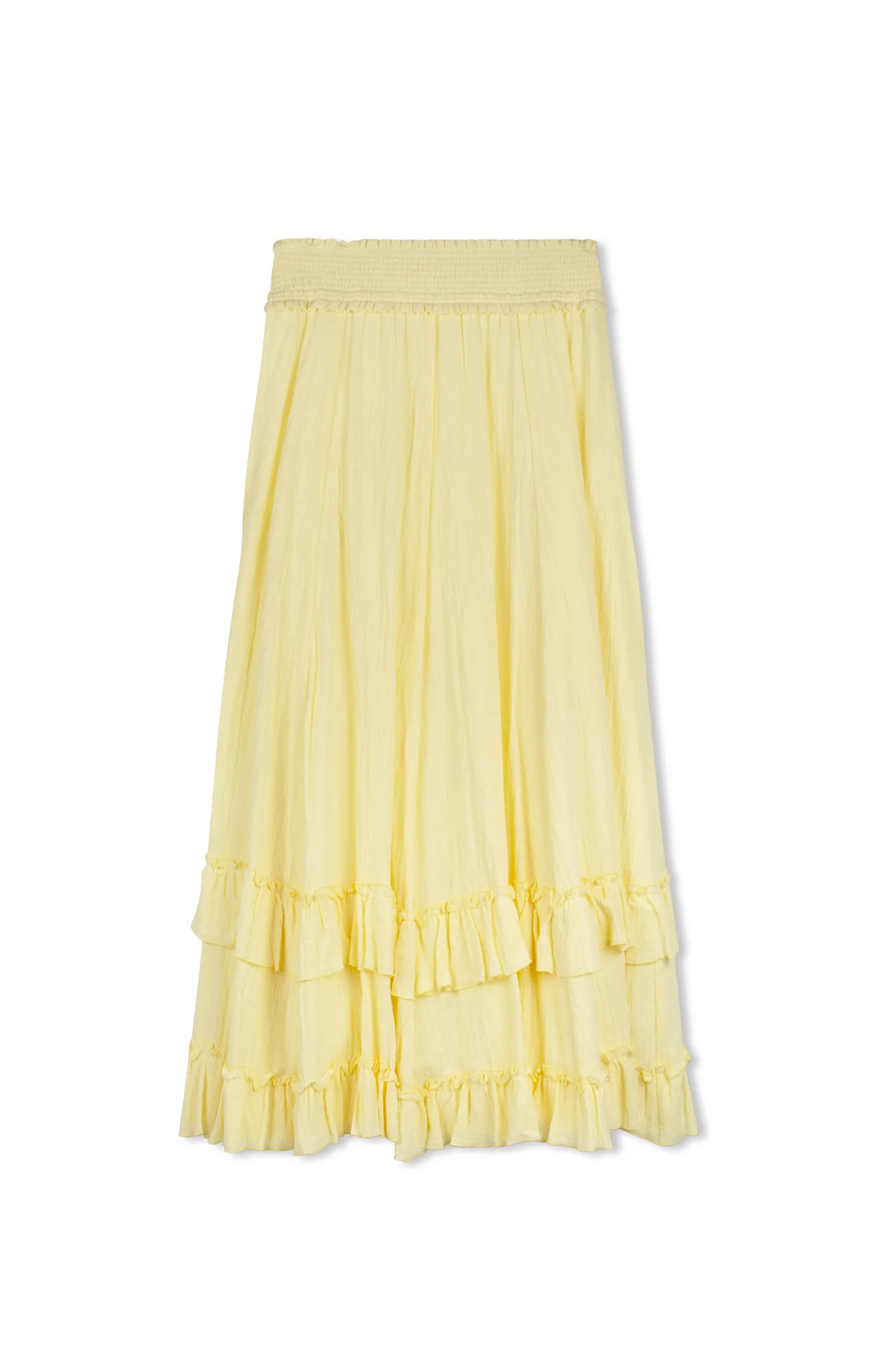Cleo Tiered Ruffle Maxi Skirt - Image 6