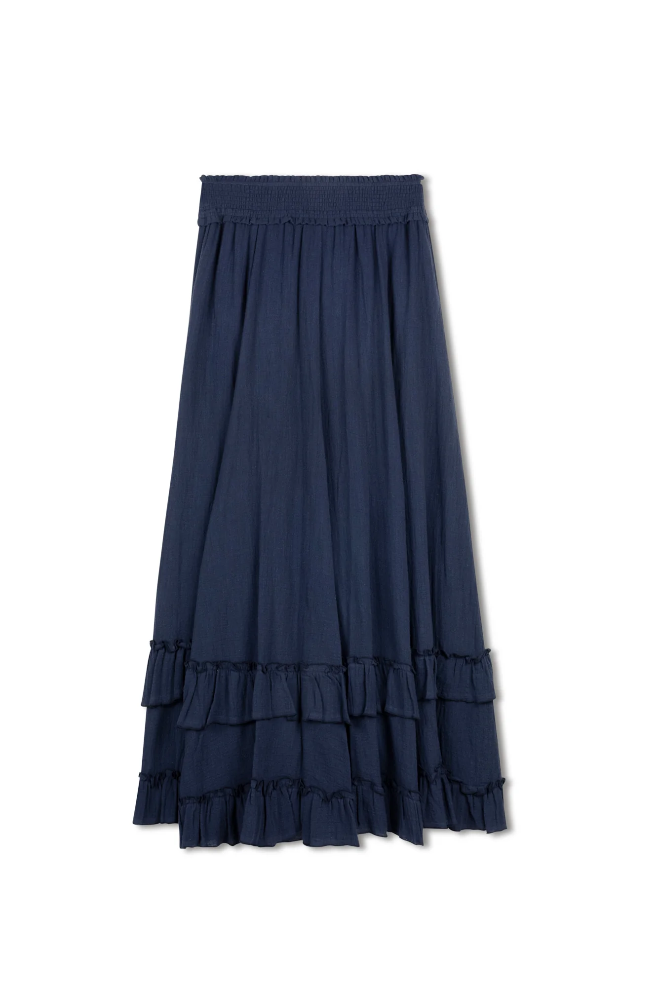 Cleo Tiered Ruffle Maxi Skirt - Image 7
