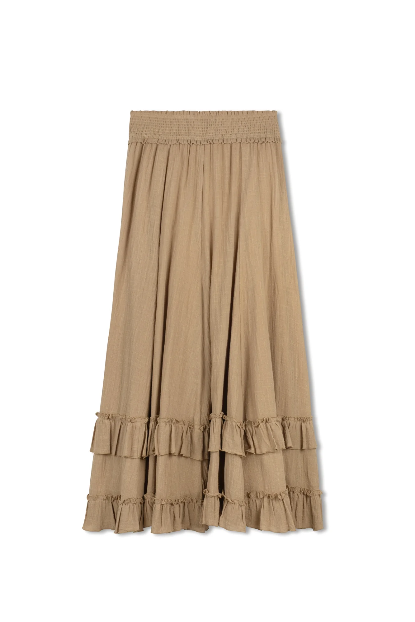Cleo Tiered Ruffle Maxi Skirt - Image 8