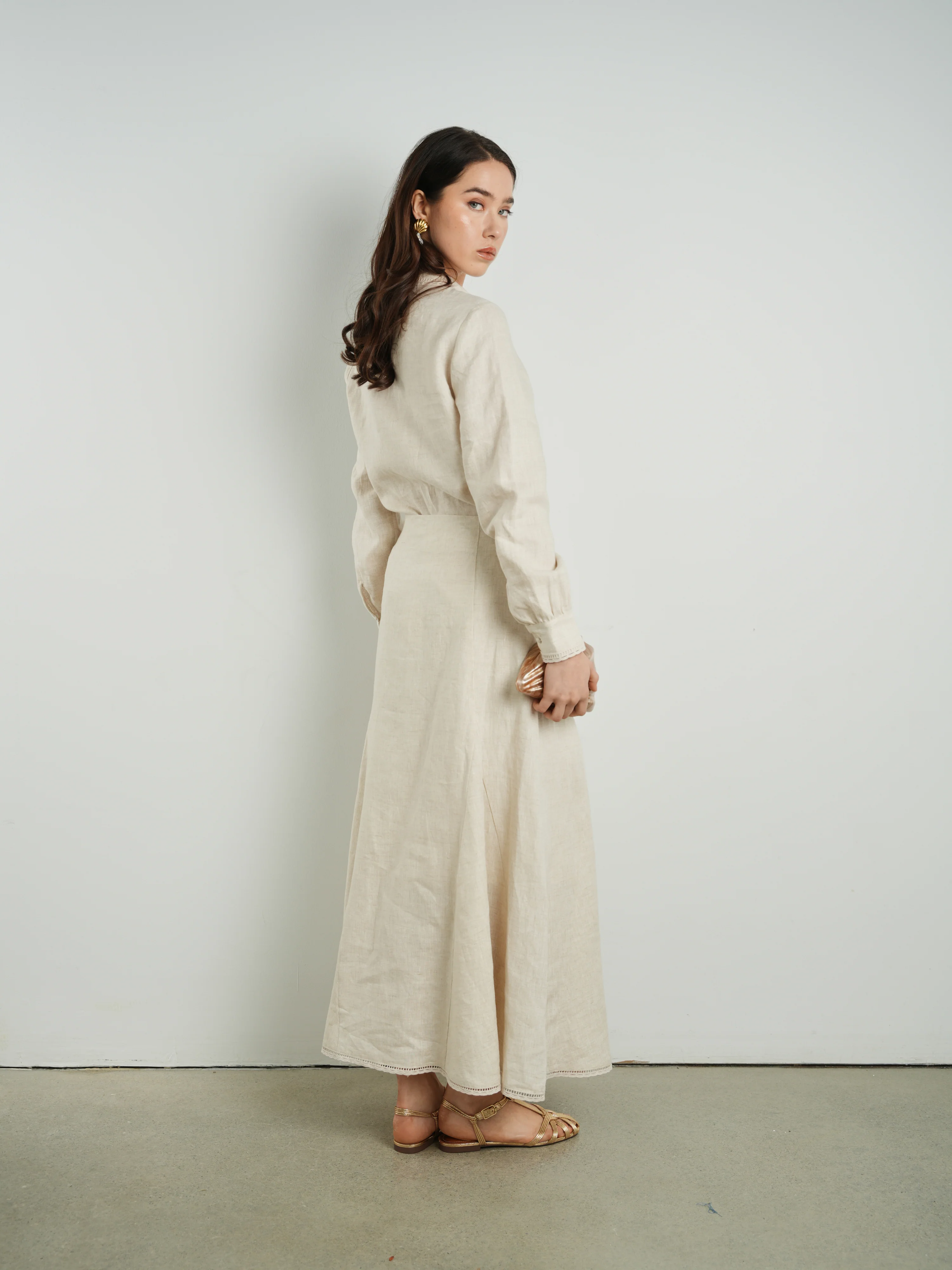 Cleo Linen Blouse - Image 3