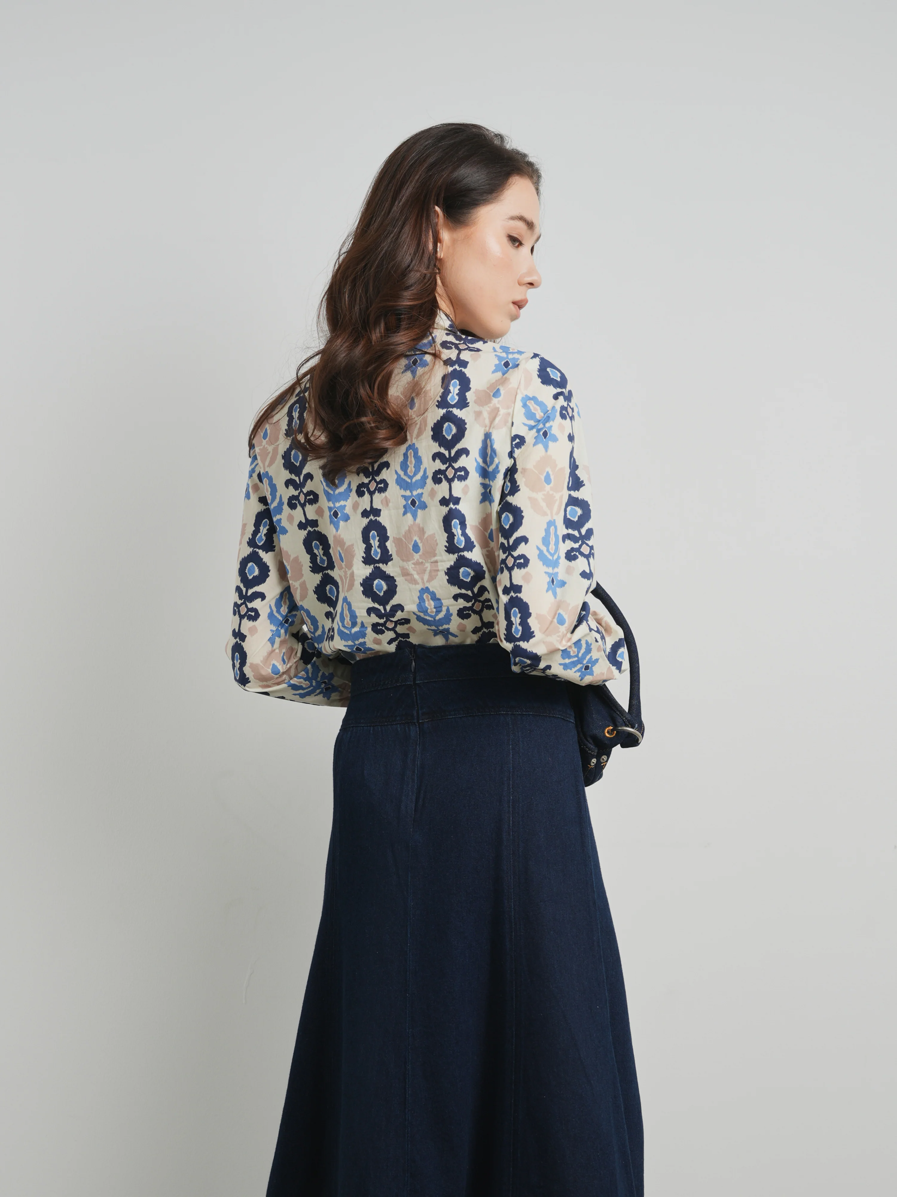 cleo printed blouse - Image 3