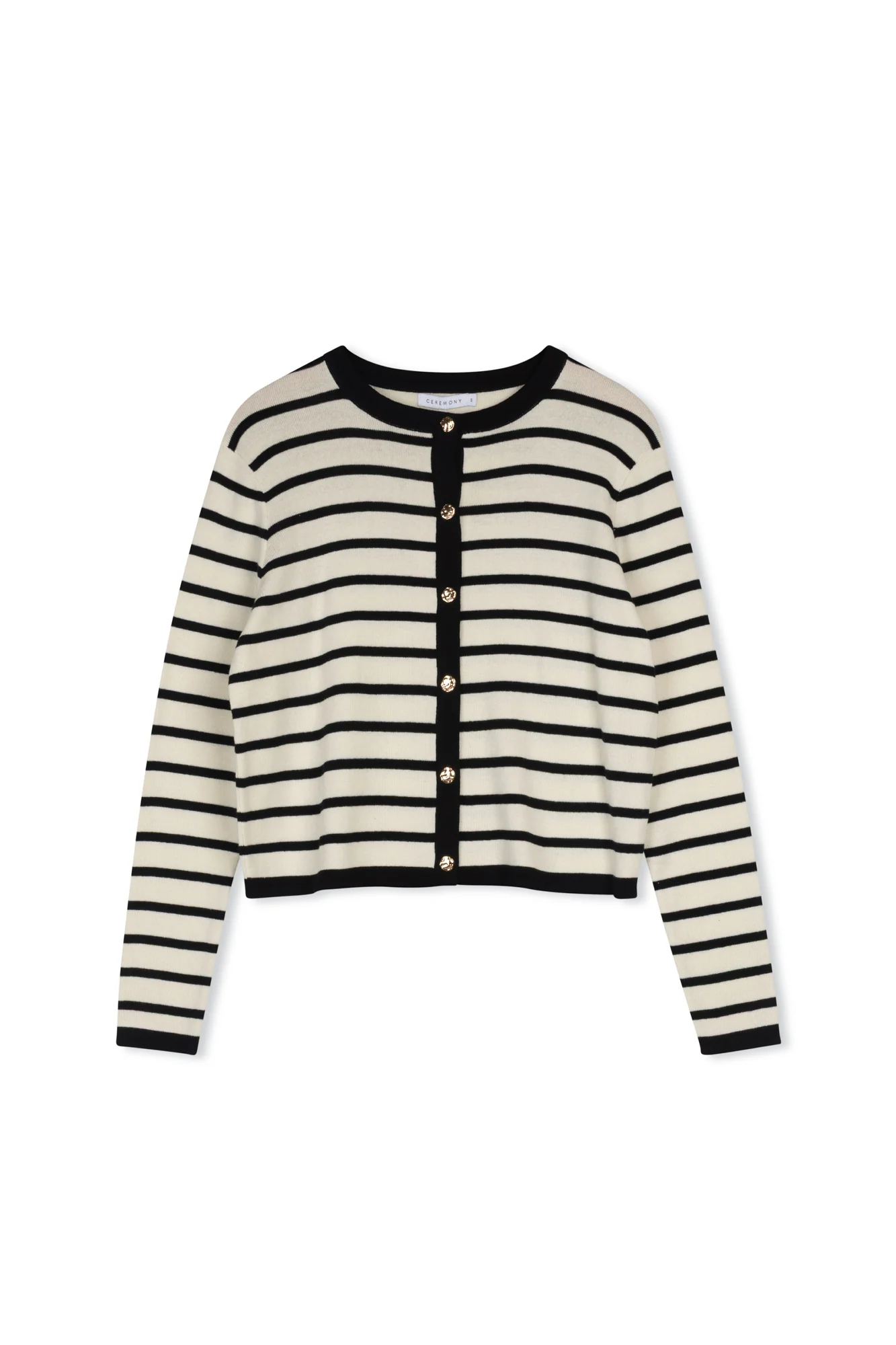 Ceremony Cropped Long Sleeve Cardigan - Image 5