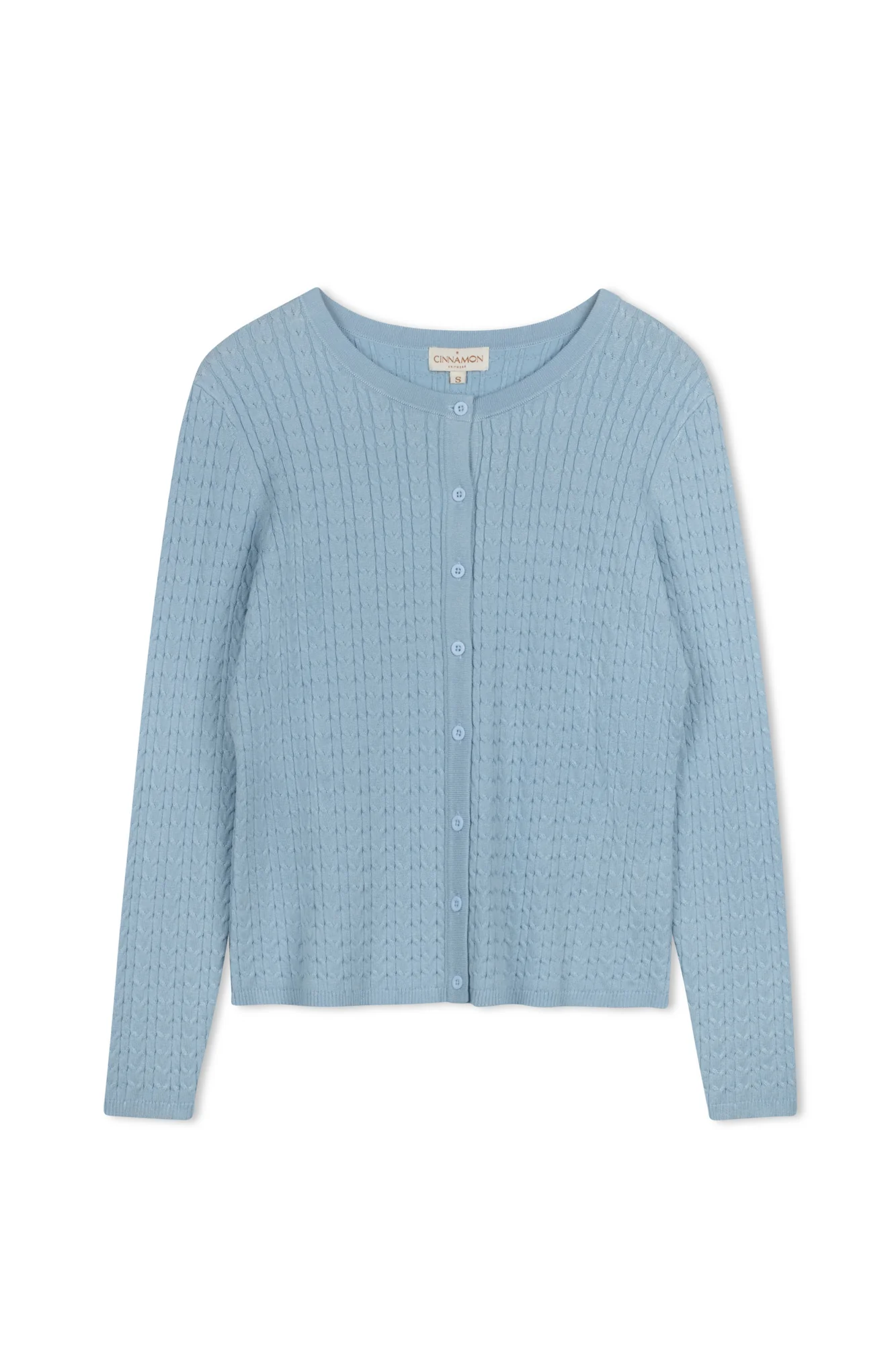 Cinnamon Long Cable Cardi - Image 6