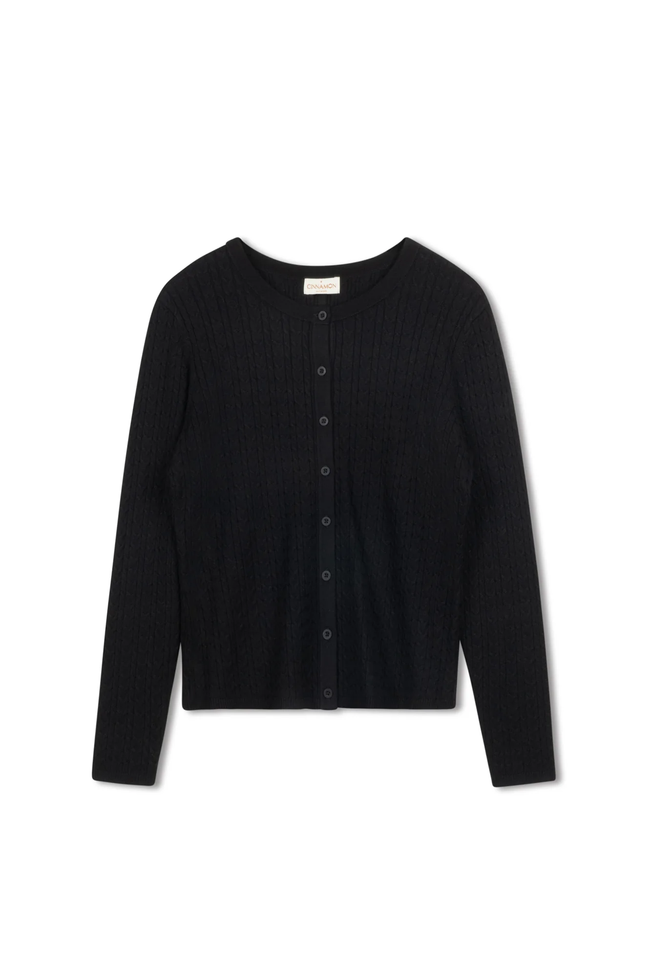 Cinnamon Long Cable Cardi - Image 7