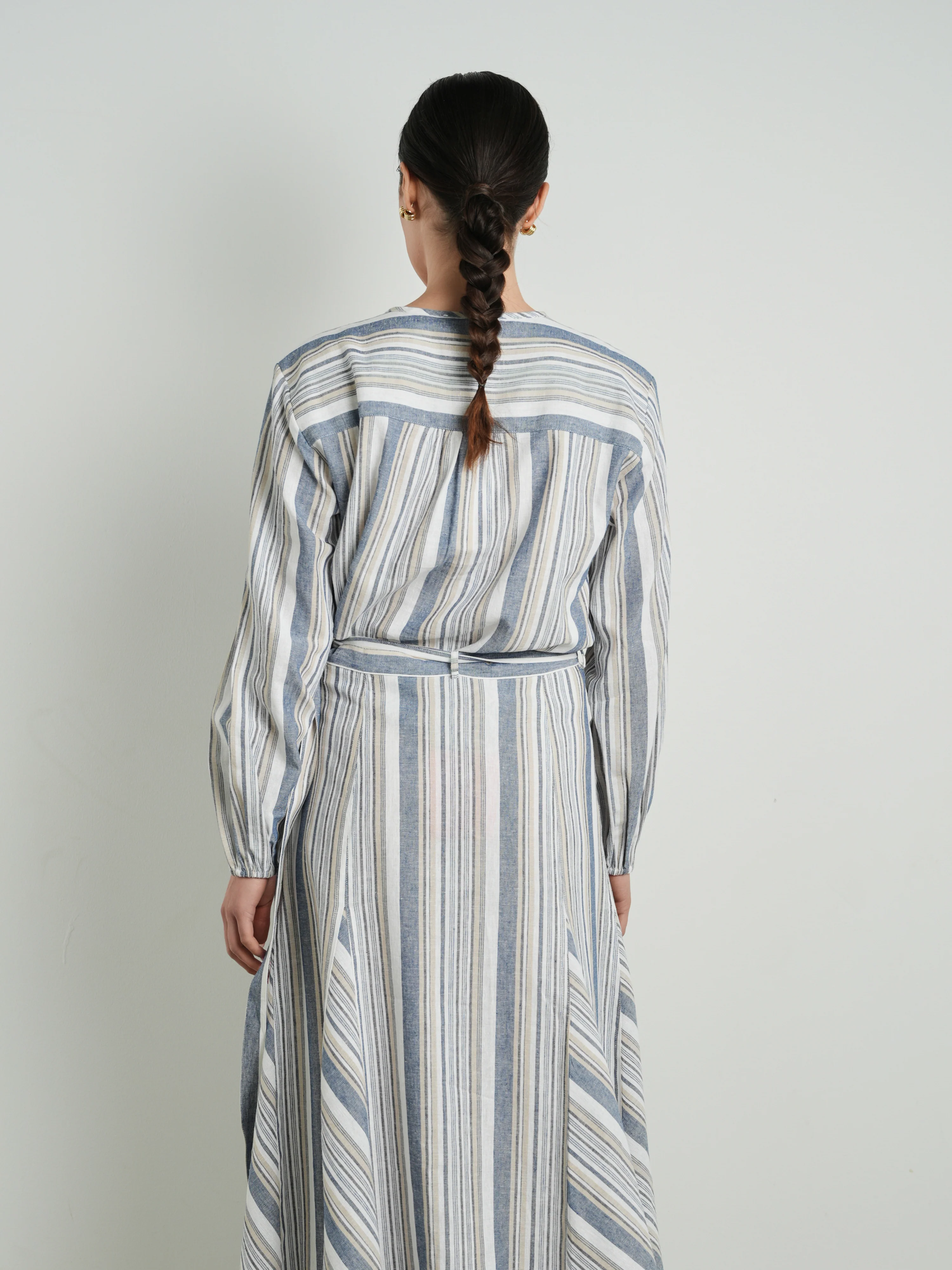 Ofd Pop Over Tie Blouse - Image 3