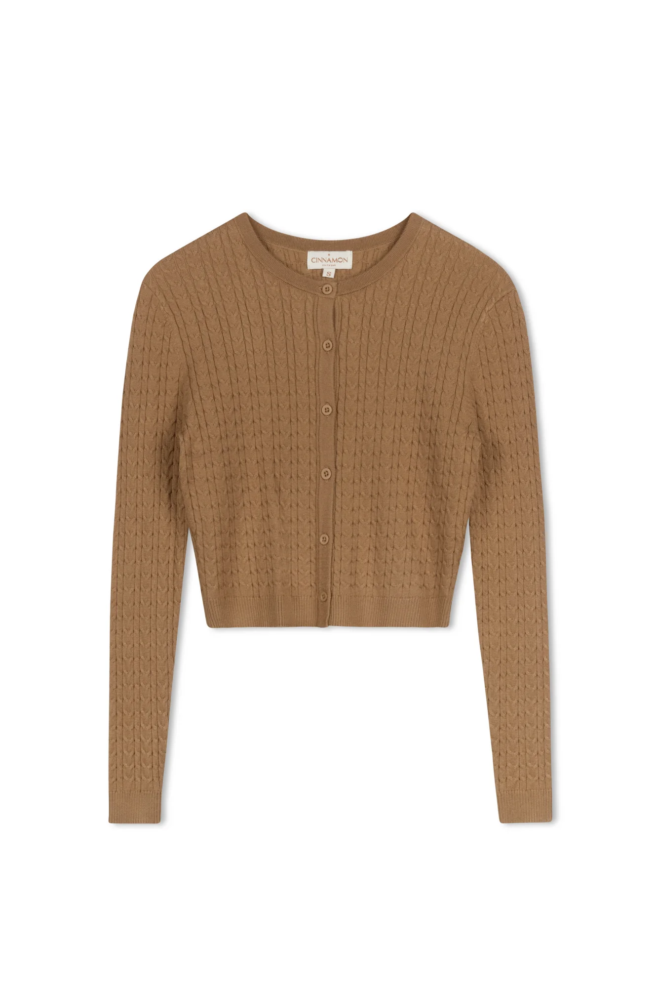 Cinnamon Cable Cardi - Image 12