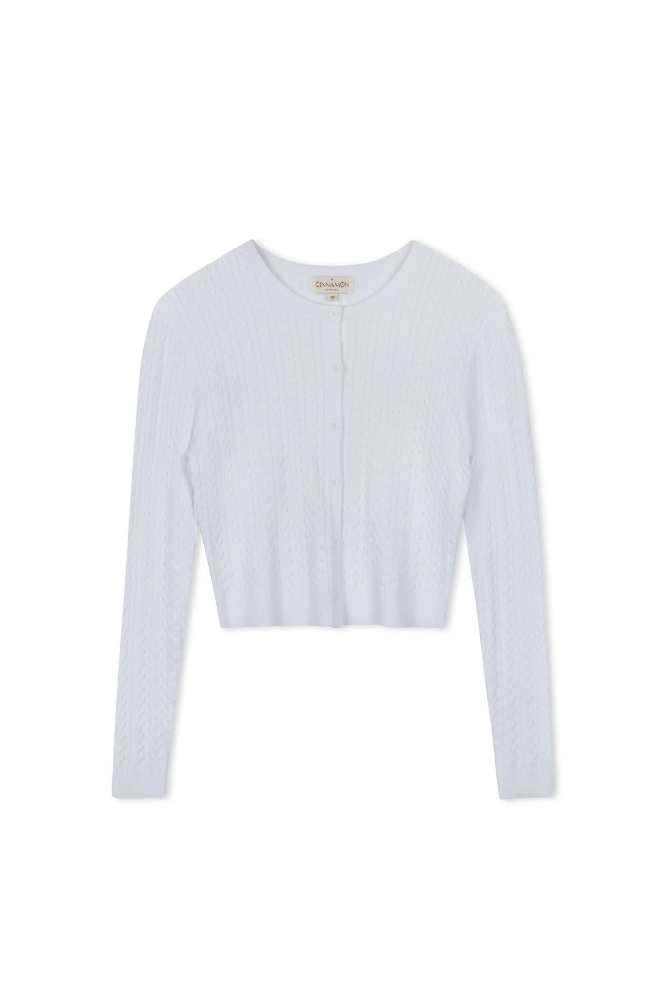 Cinnamon Cable Cardi - Image 15