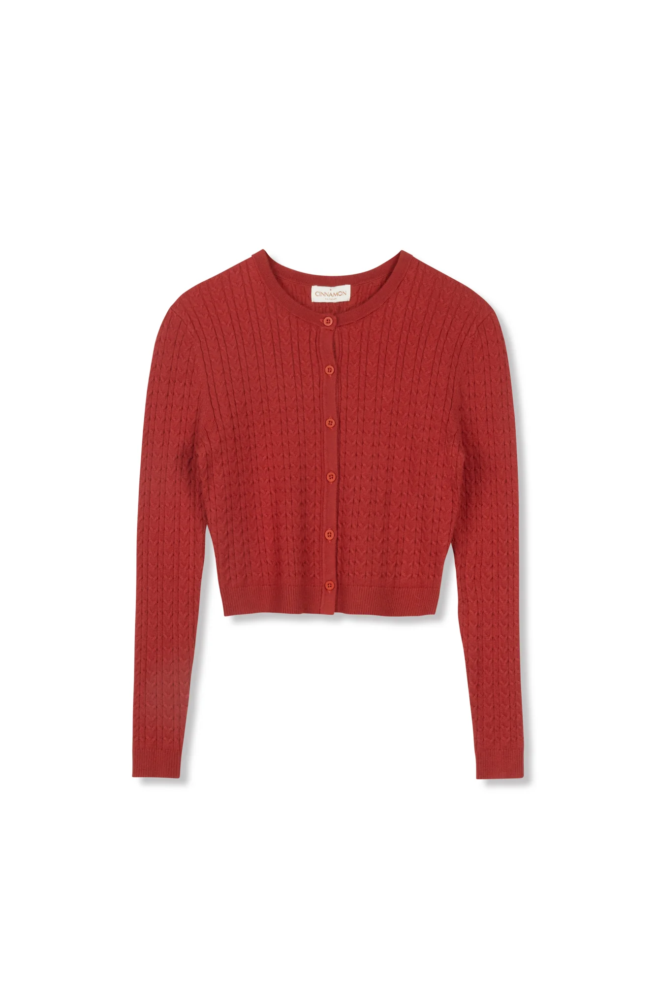 Cinnamon Cable Cardi - Image 7