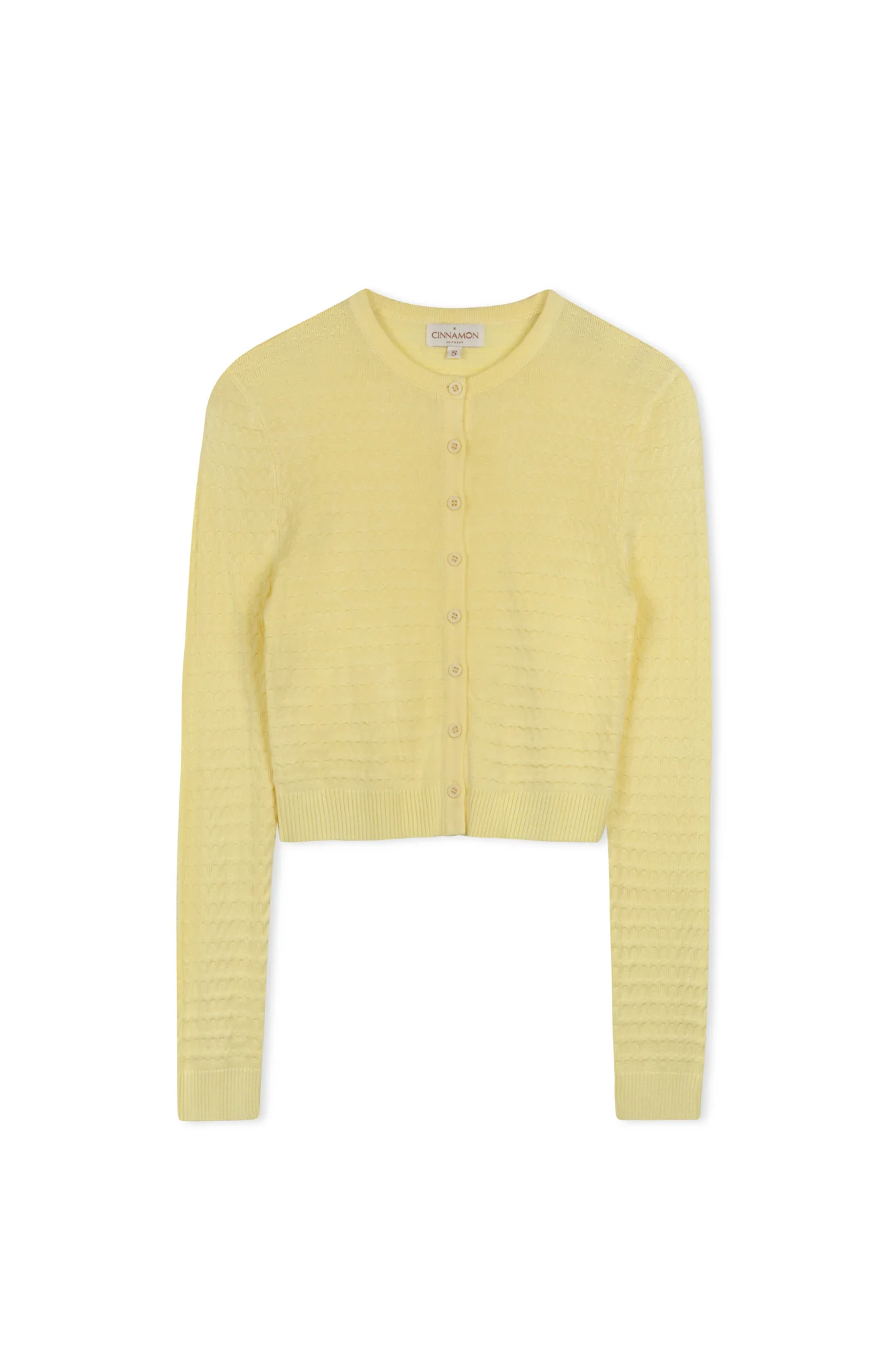 Cinnamon Bubble Knit Cardi - Image 4